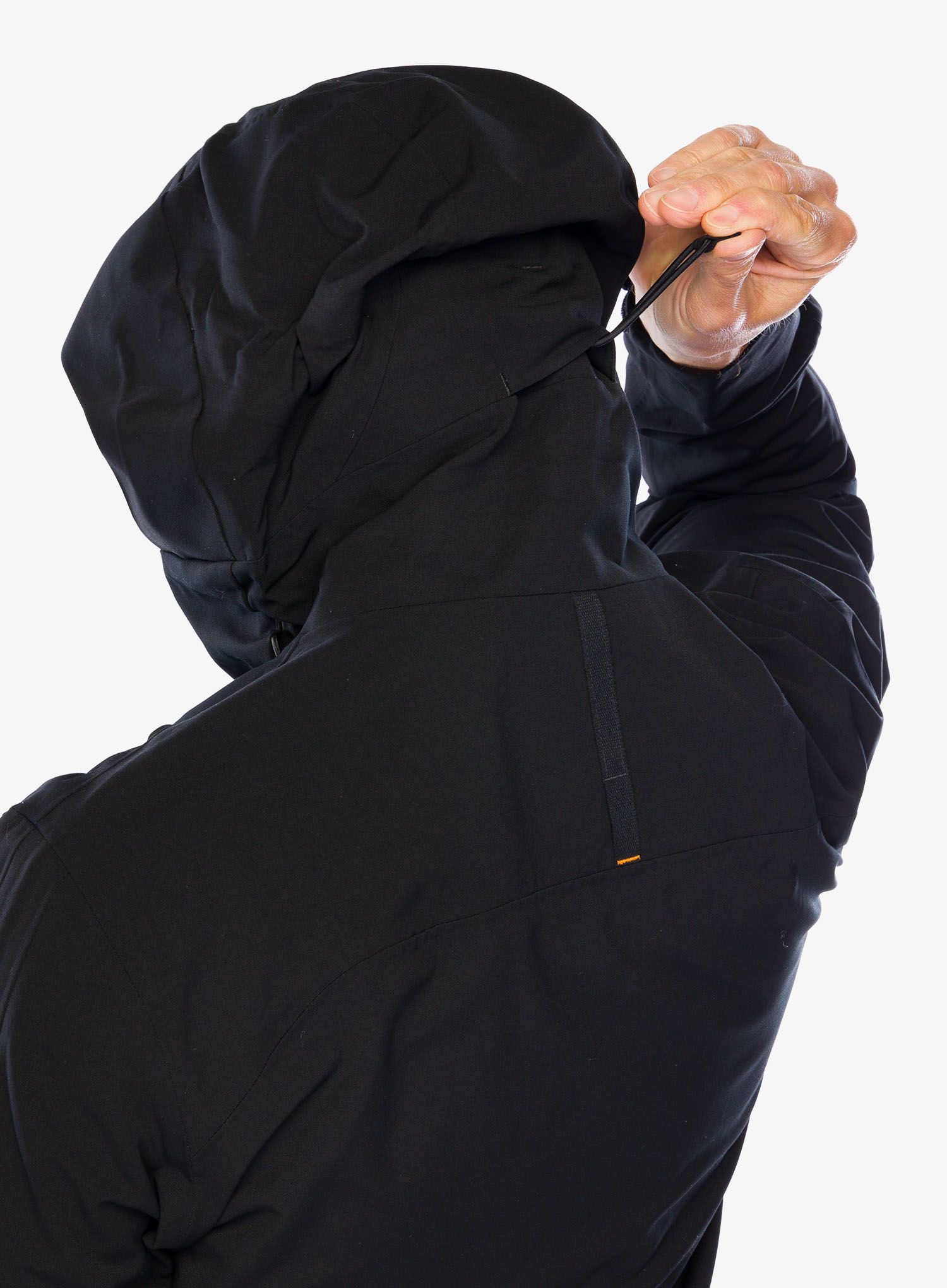 Pánská skialpová bunda Icebreaker Merino Shell+ Peak Hooded Jacket - black