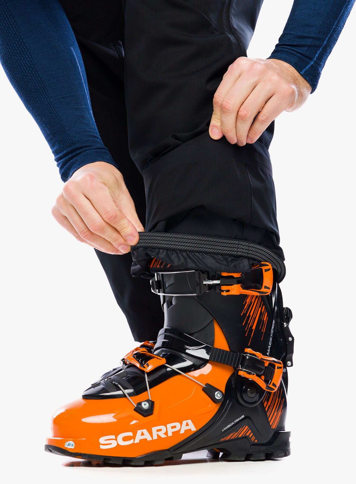Softshell kalhoty Icebreaker Merino Shell+ Peak Pants - black