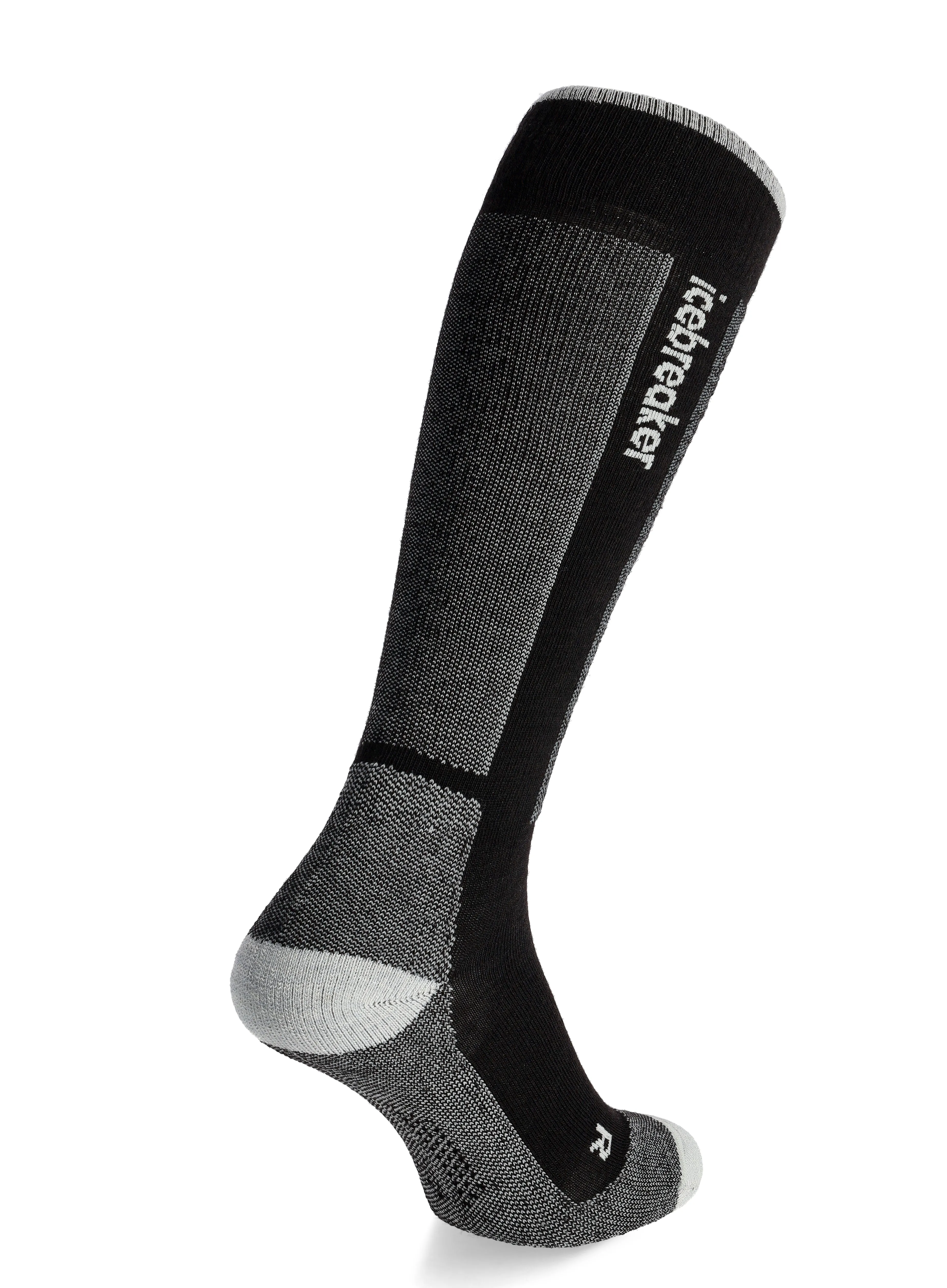 Lyžařské ponožky Icebreaker Merino Ski+ Light OTC - black/ether/graphite