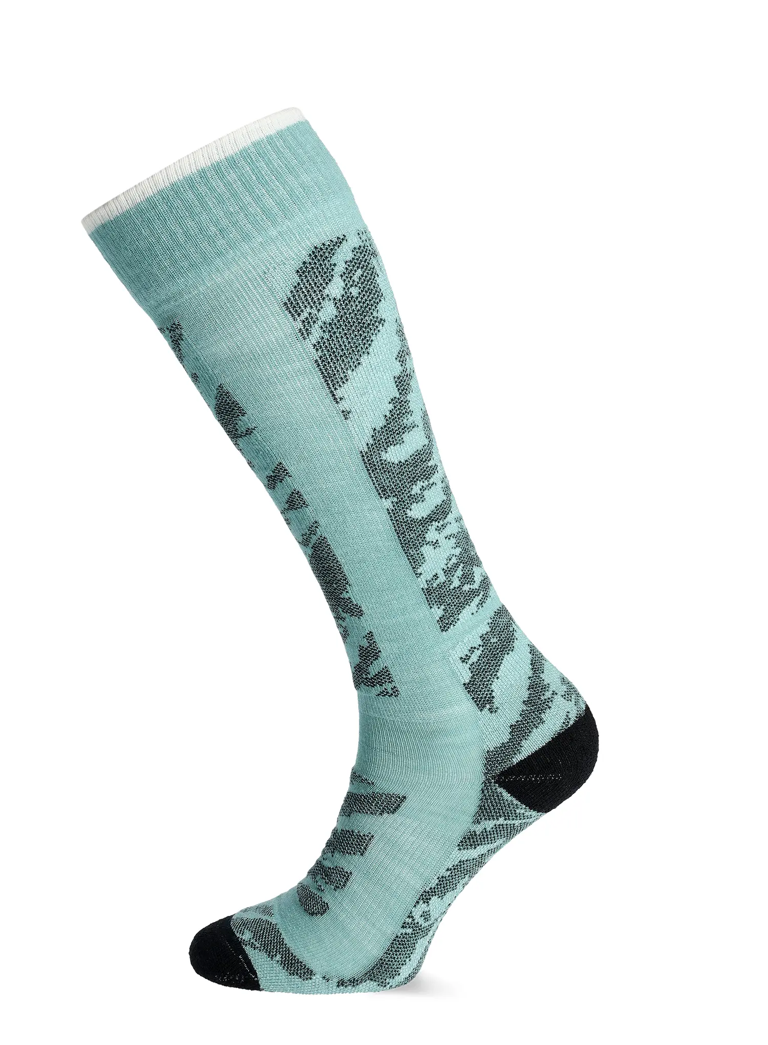 Lyžařské ponožky Icebreaker Merino Ski+ Medium OTC POW - prism blue/snow/black