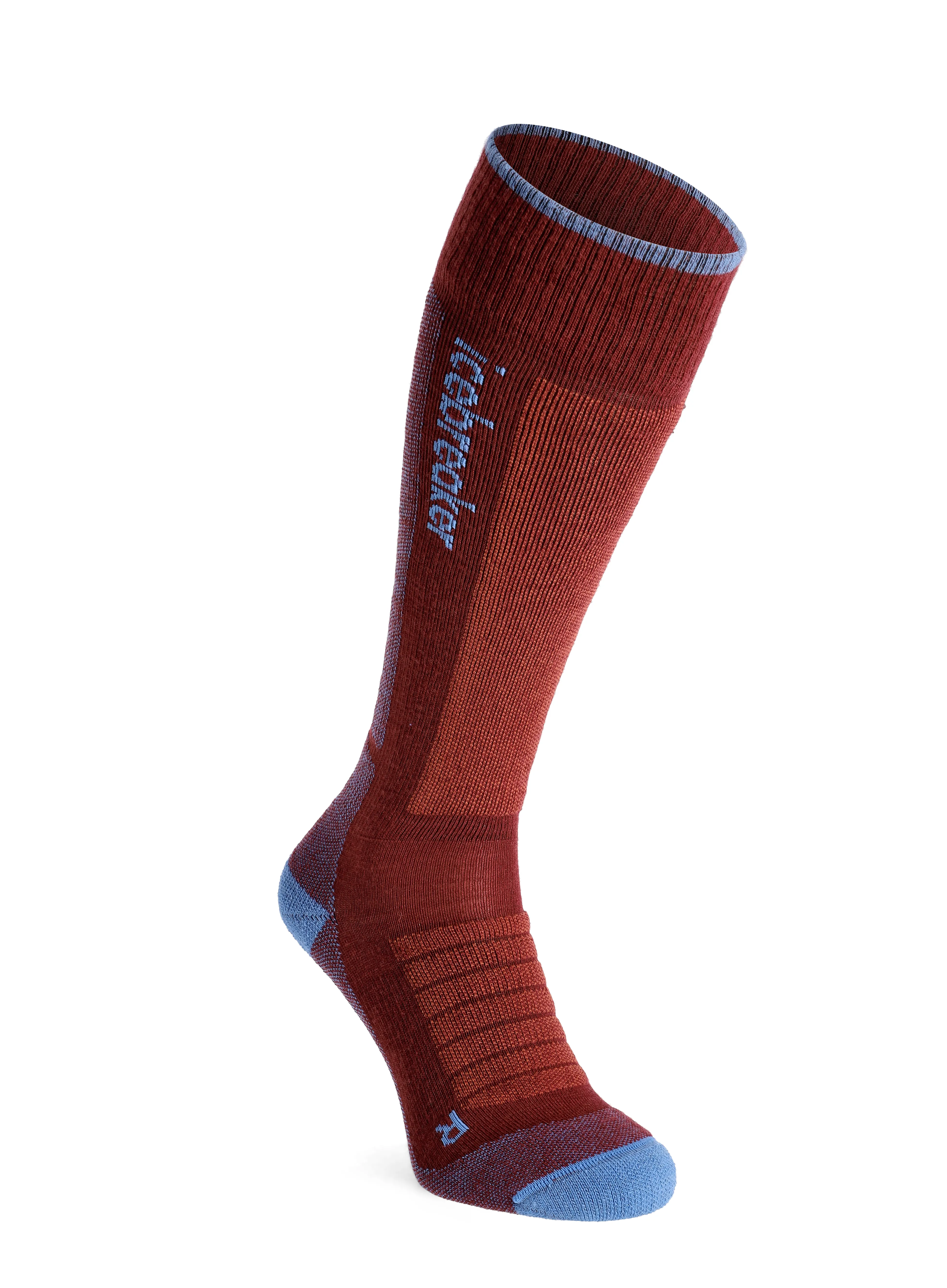 Dámské lyžařské ponožky Icebreaker Merino Ski+ Medium OTC - port/baja/cedar wood