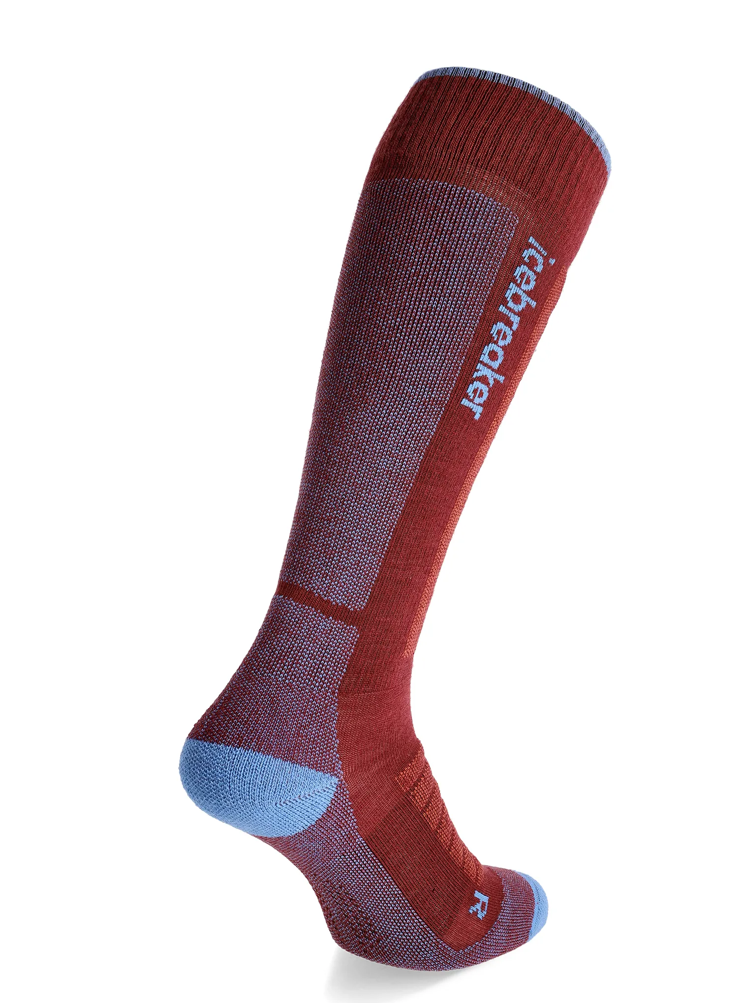 Dámské lyžařské ponožky Icebreaker Merino Ski+ Medium OTC - port/baja/cedar wood