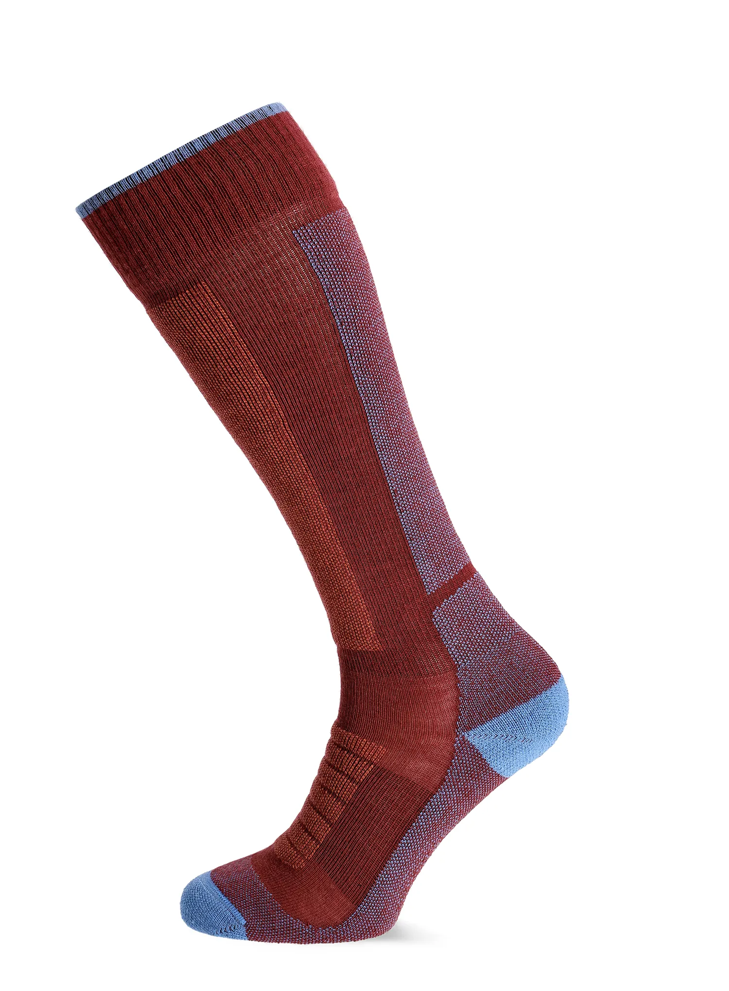 Dámské lyžařské ponožky Icebreaker Merino Ski+ Medium OTC - port/baja/cedar wood