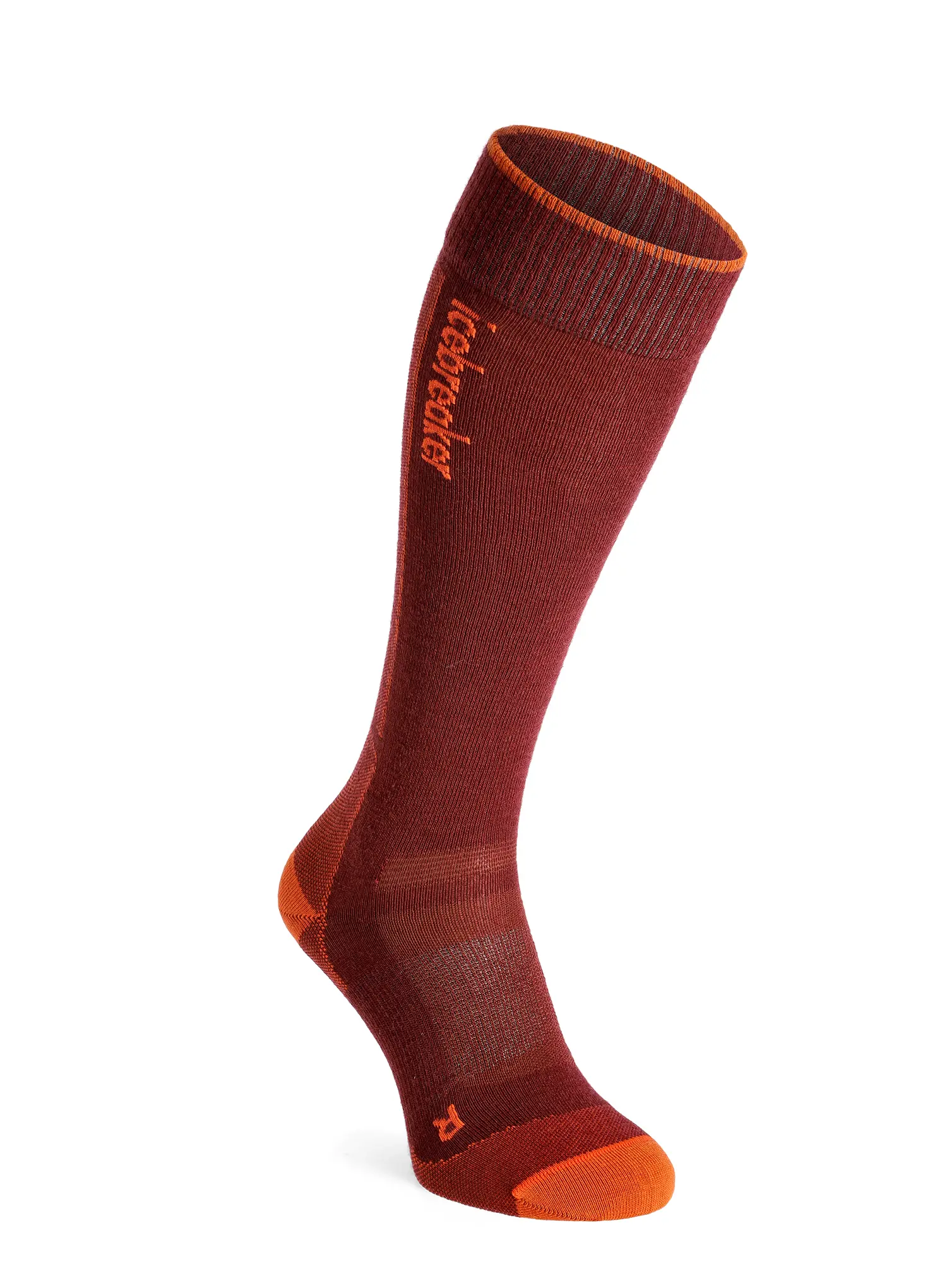 Lyžařské ponožky Icebreaker Merino Ski+ Ultralight OTC - port/blaze