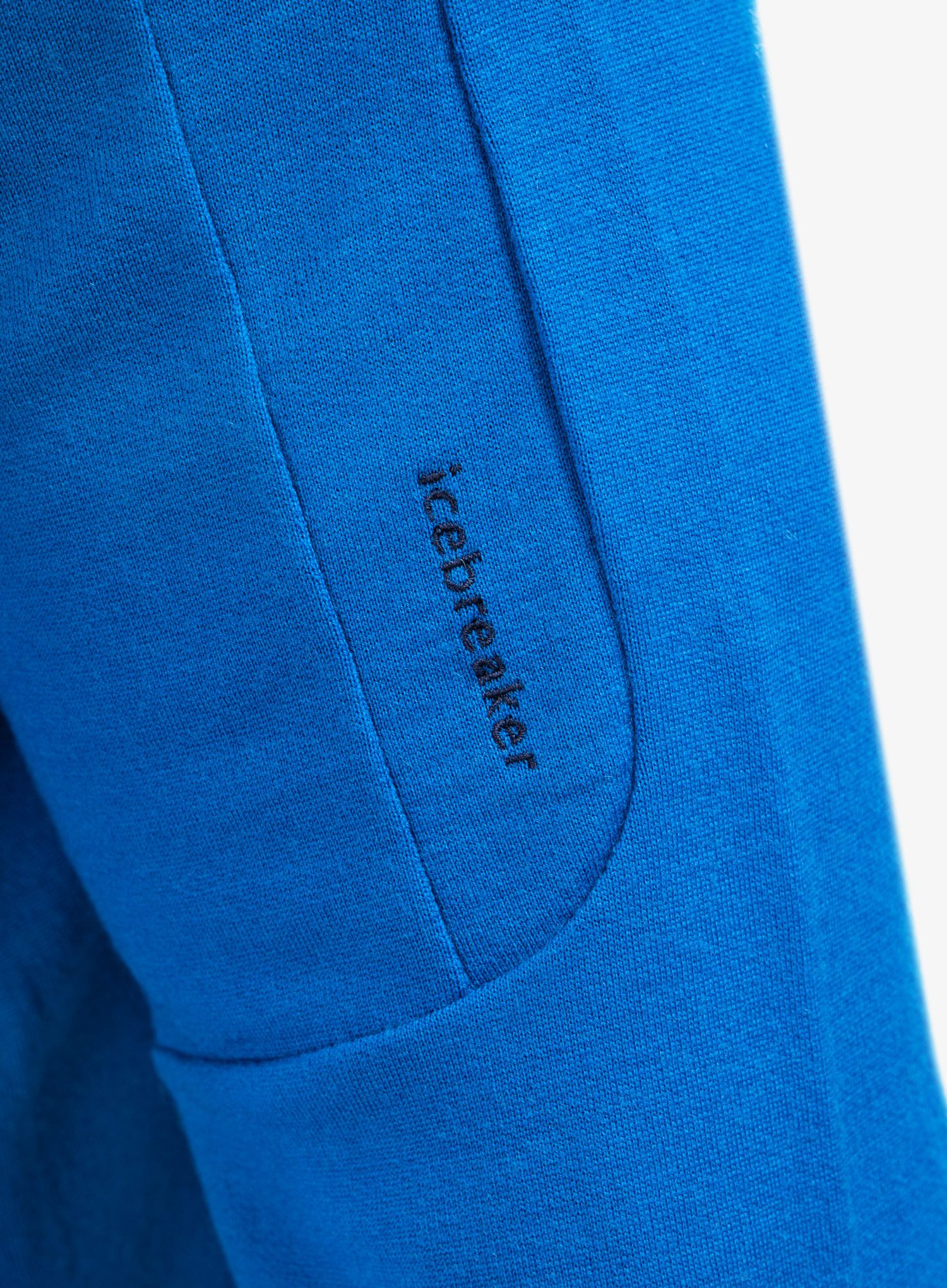 Mikina Icebreaker Quantum III LS Zip Hood - lazurite/royal navy