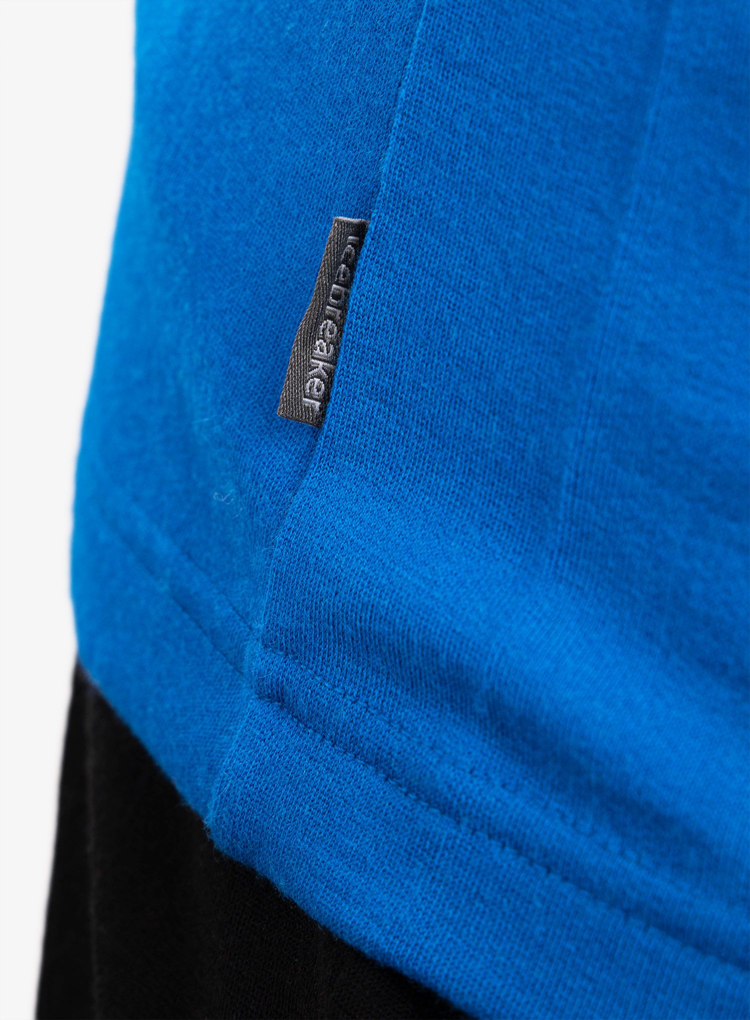 Mikina Icebreaker Quantum III LS Zip Hood - lazurite/royal navy