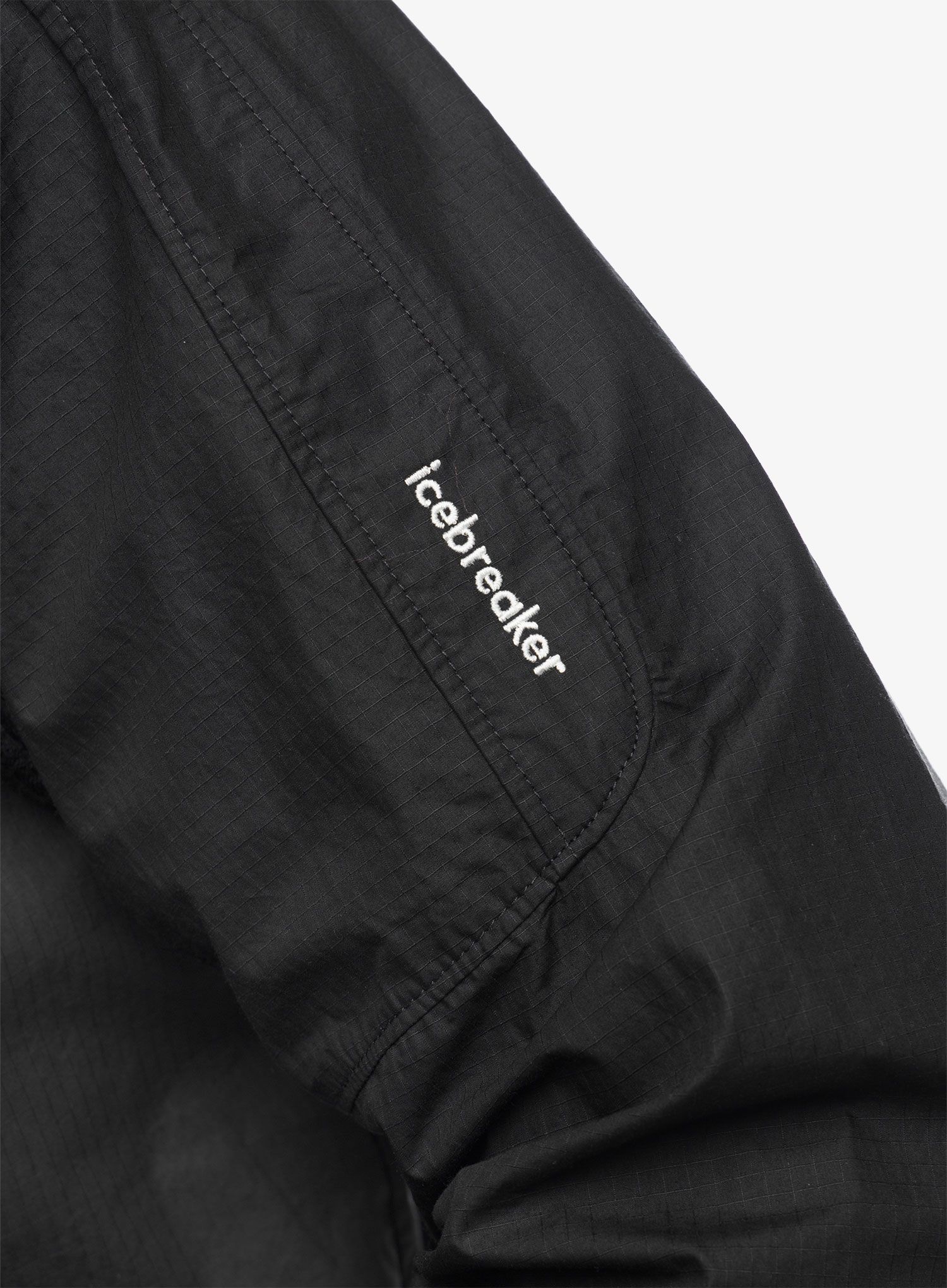 Softshellová bunda Icebreaker Shell+ Cotton Windbreaker - black