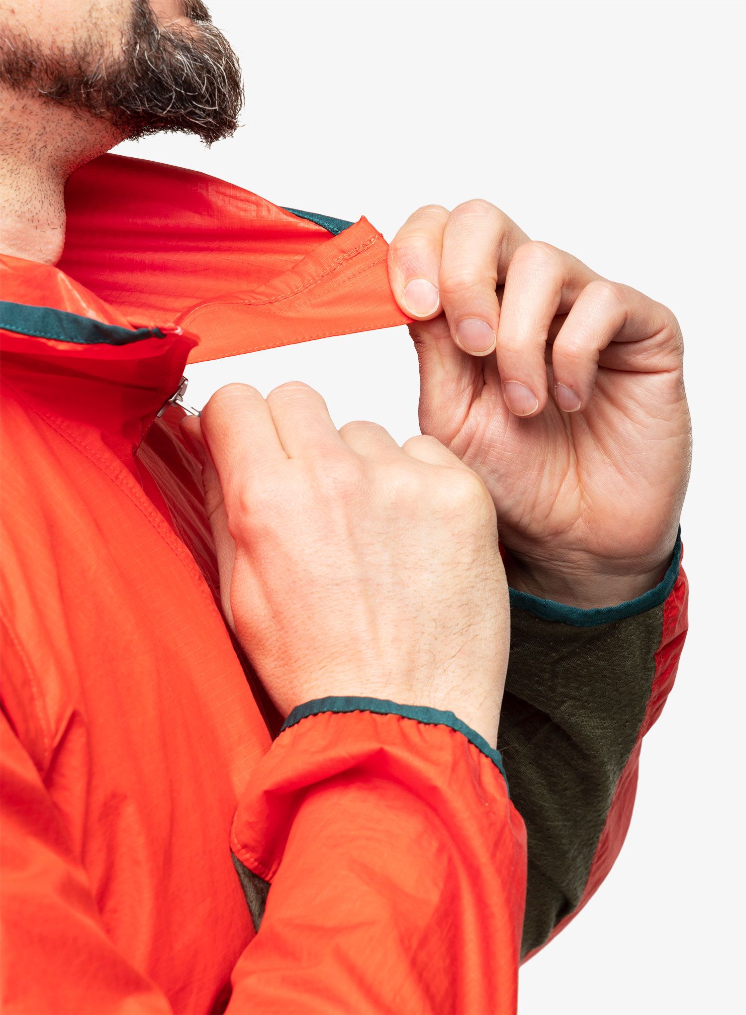 Softshellová bunda pánská Icebreaker Shell+ Cotton Windbreaker - earth/loden