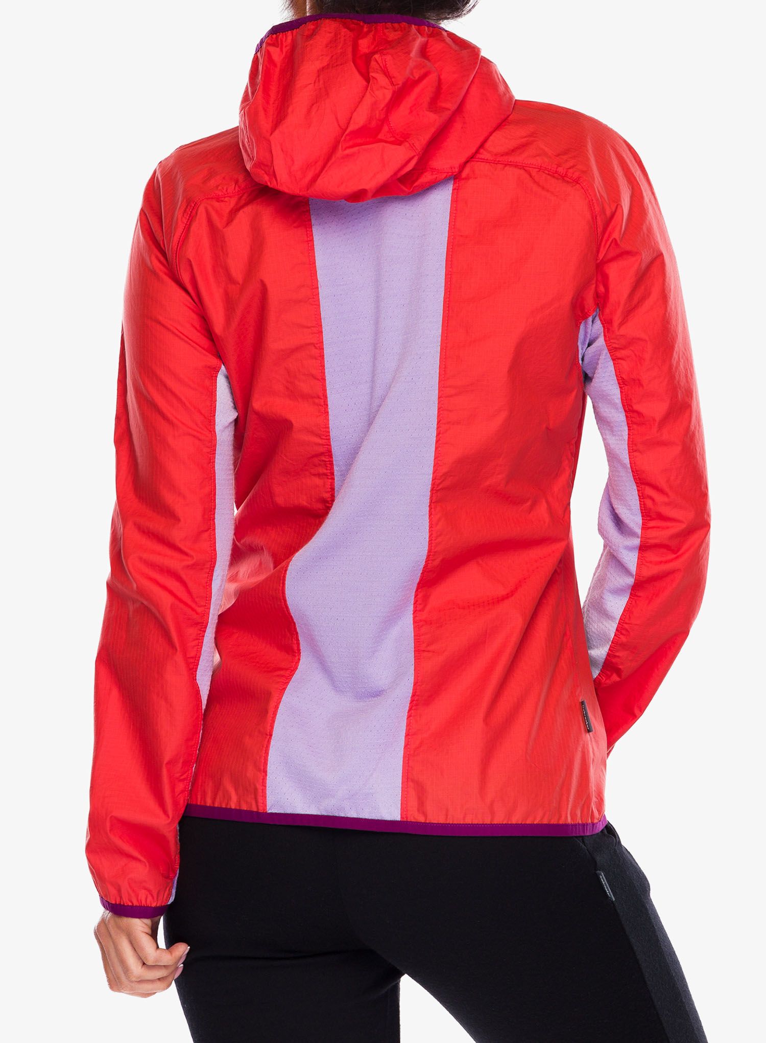 Softshellová bunda dámská Icebreaker Shell+ Cotton Windbreaker - earth/purple