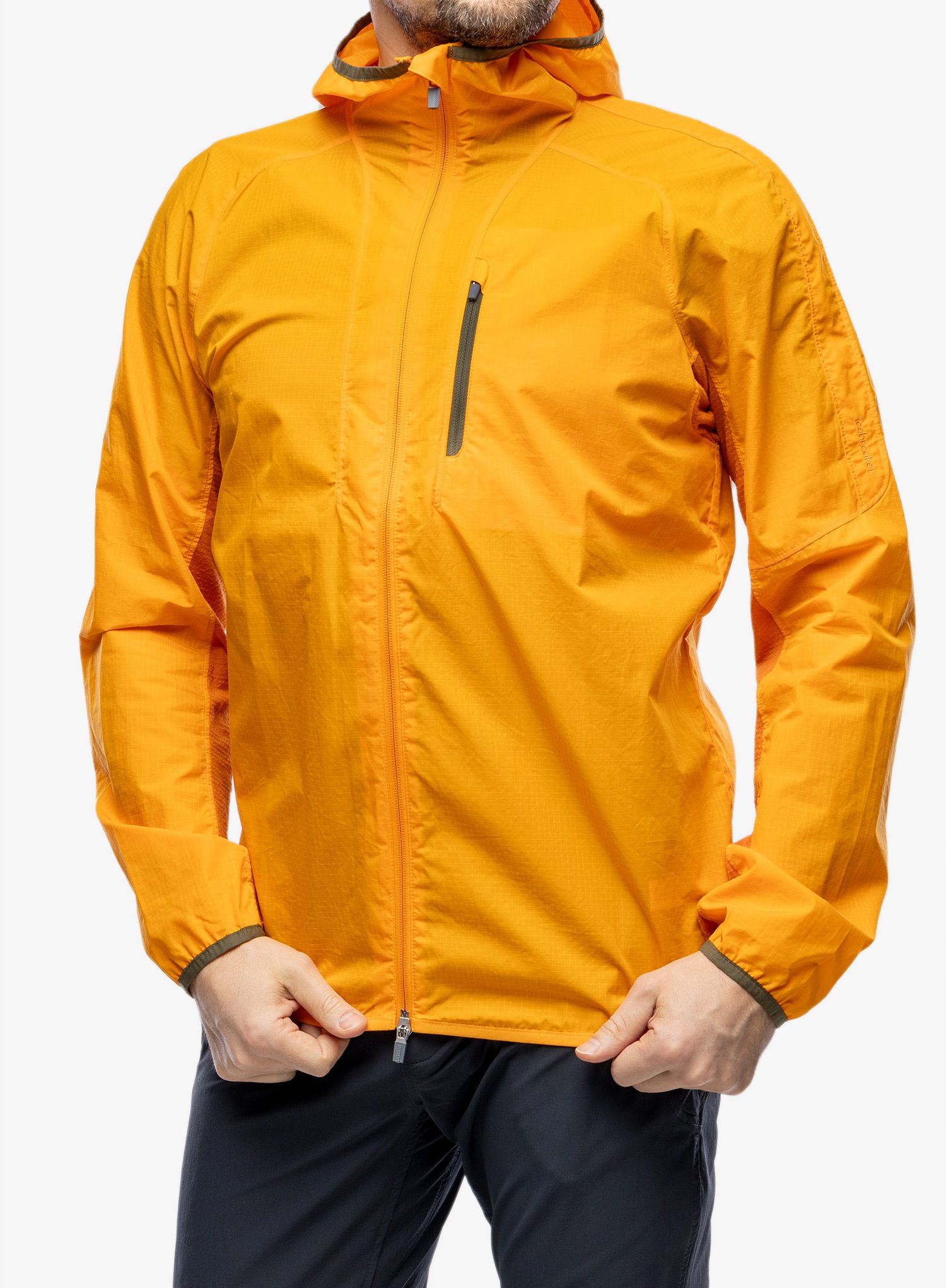Pánská bunda Icebreaker Shell+ Cotton Windbreaker - solar/earth