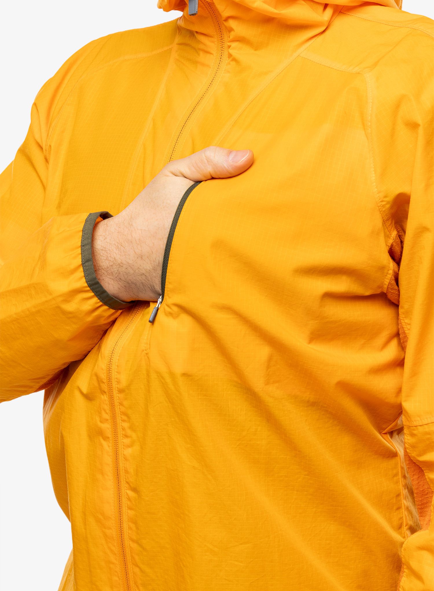 Pánská bunda Icebreaker Shell+ Cotton Windbreaker - solar/earth