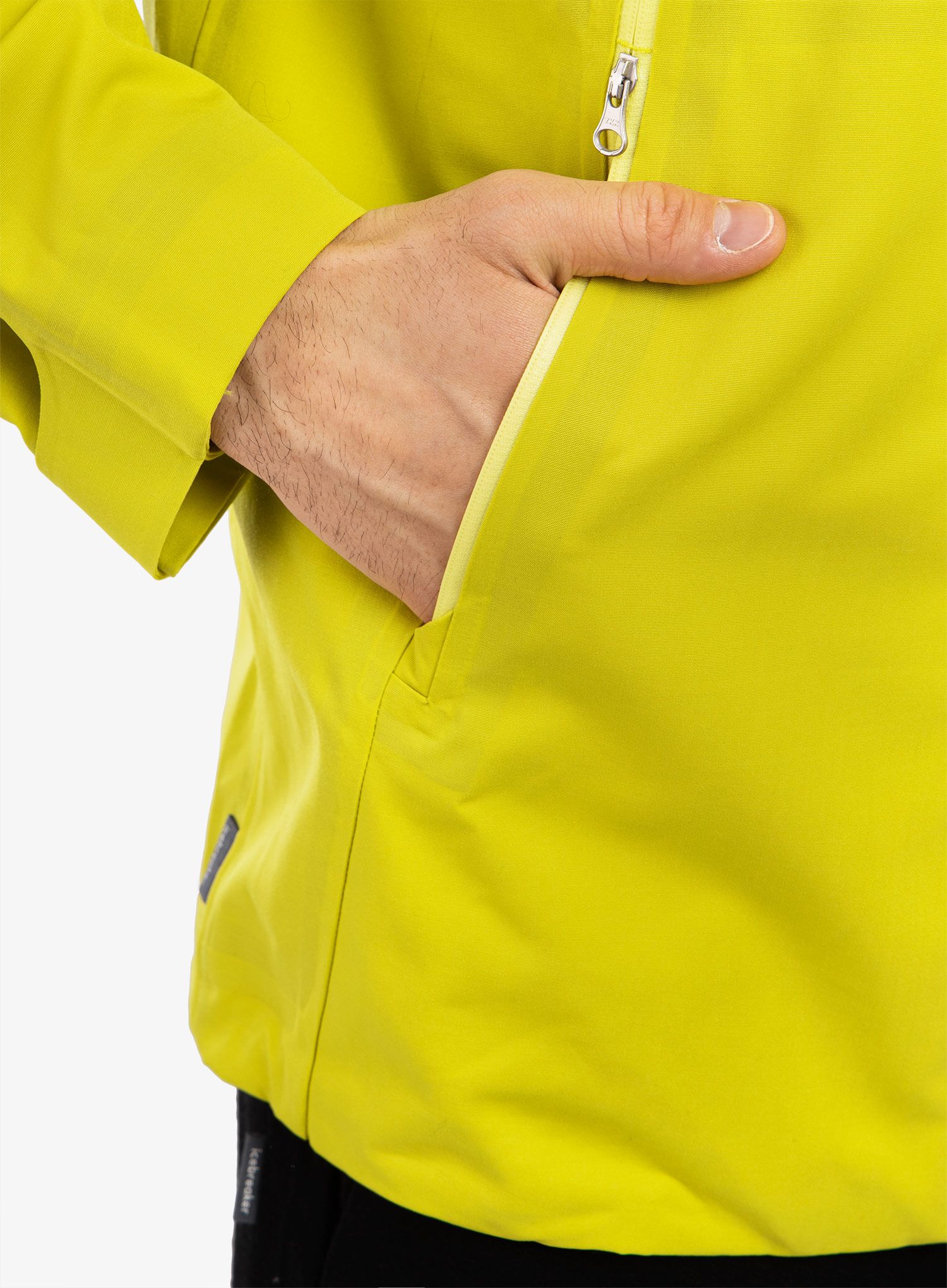 Pánská bunda Icebreaker Shell+ Hooded Jacket - shine