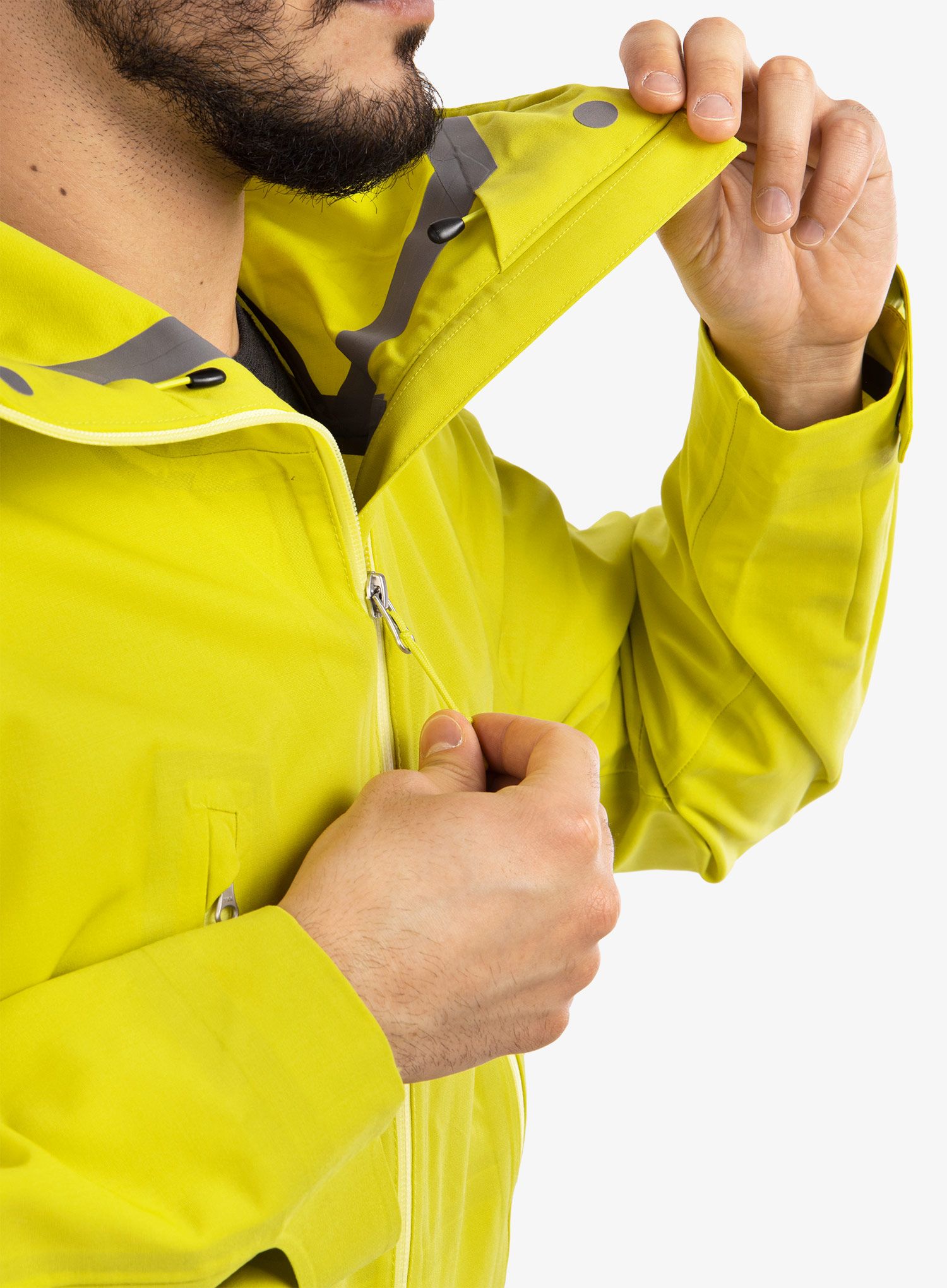 Pánská bunda Icebreaker Shell+ Hooded Jacket - shine