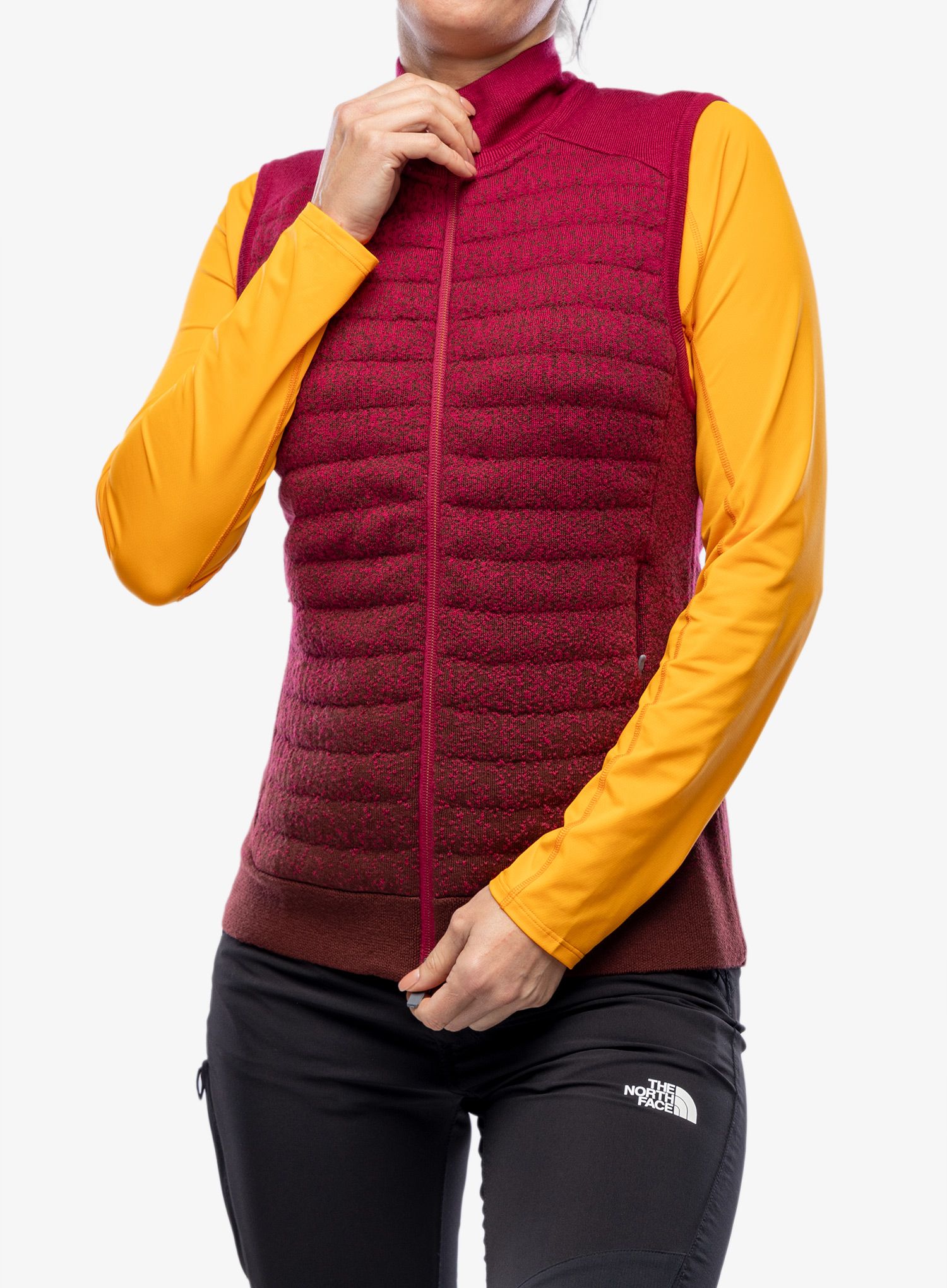 Dámská vesta Icebreaker ZoneKnit Ins Vest Into The Deep - cher/esp