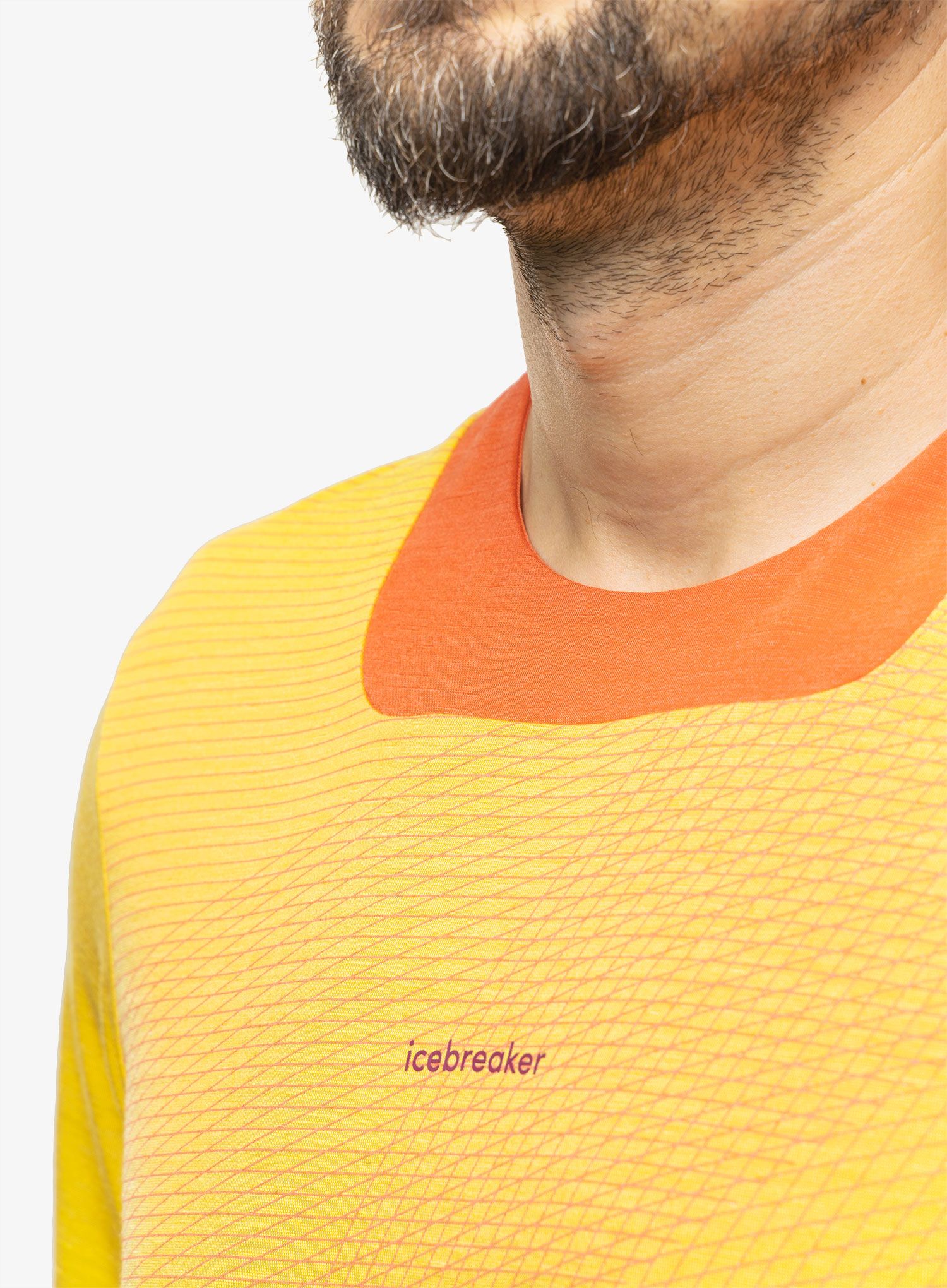 Pánské tričko Icebreaker ZoneKnit SS Tee Geodetic - summer/earth