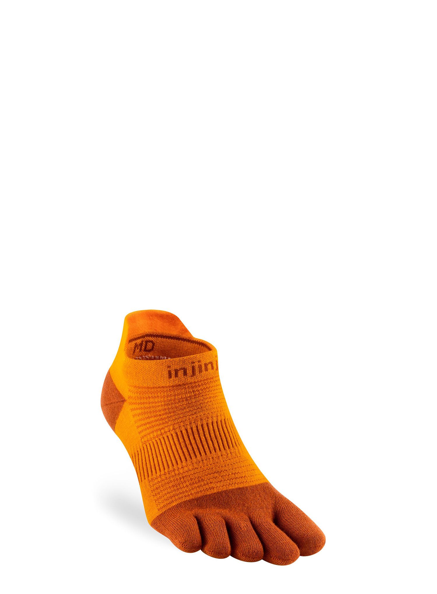 Běžecké ponožky Injinji Run Lightweight No-Show - campfire