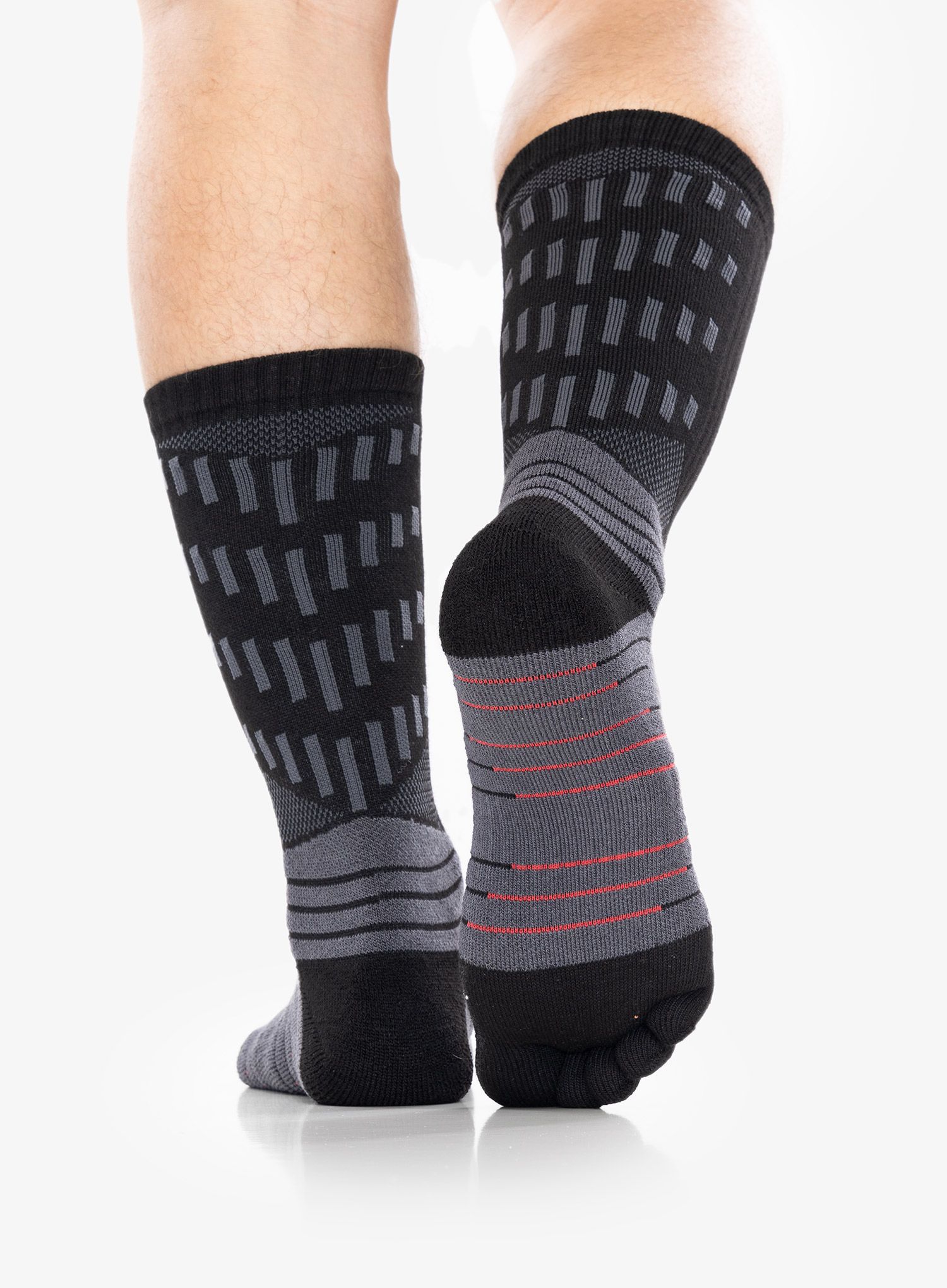 Běžecké ponožky Injinji Ultra Run Crew - obsidian