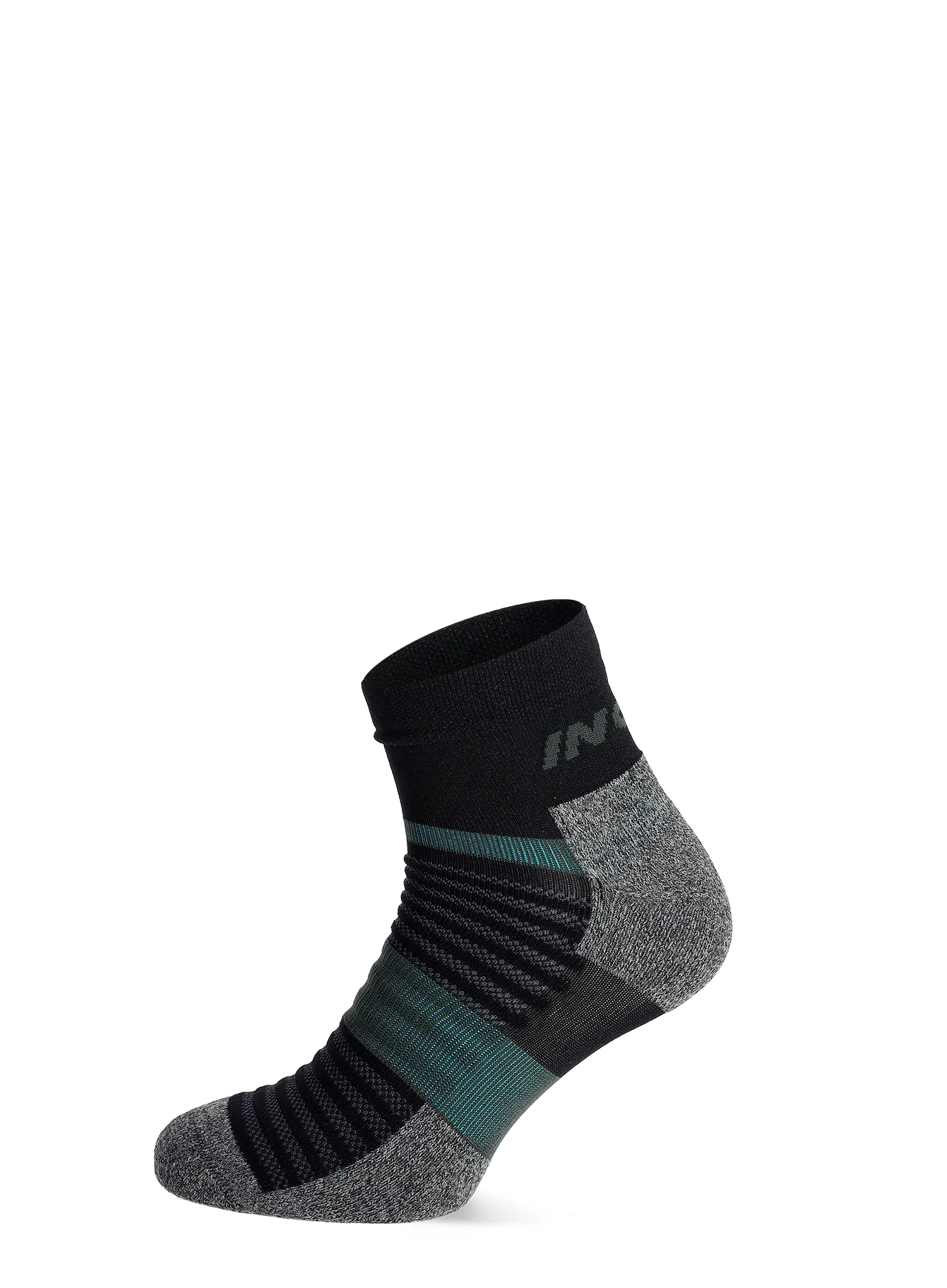 Ponožky na běhání Inov-8 Active Mid Sock - black