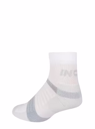 Běžecké ponožky Inov-8 Active Mid - white/light grey
