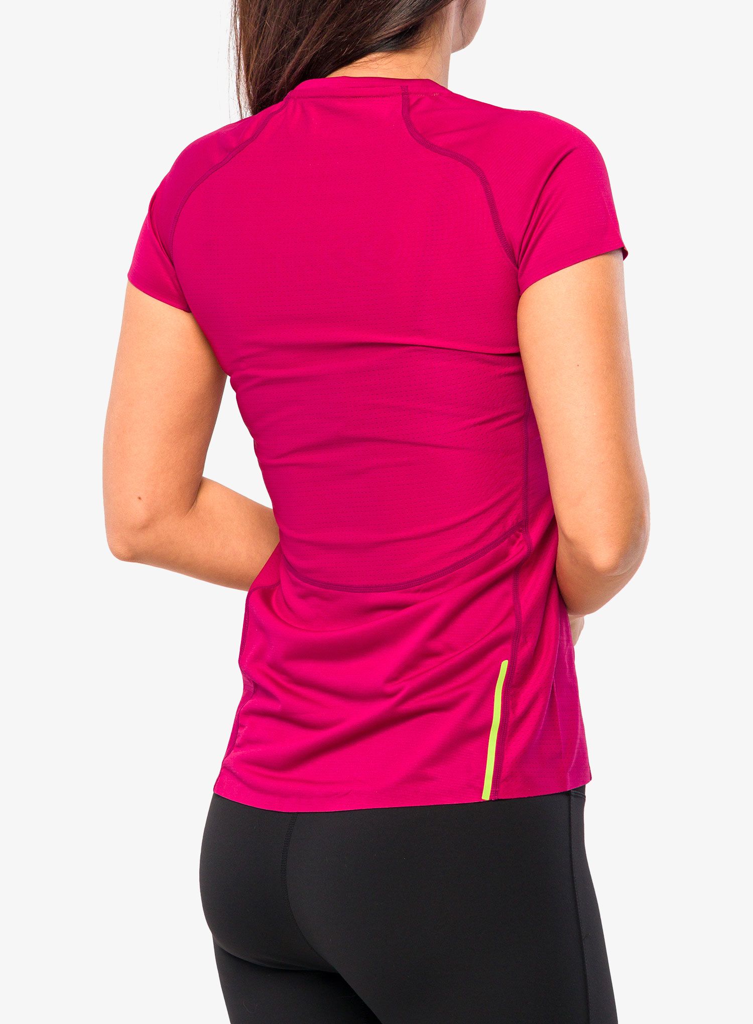 Dámské běžecké tričko Inov-8 Base Elite S/S 3.0 - pink
