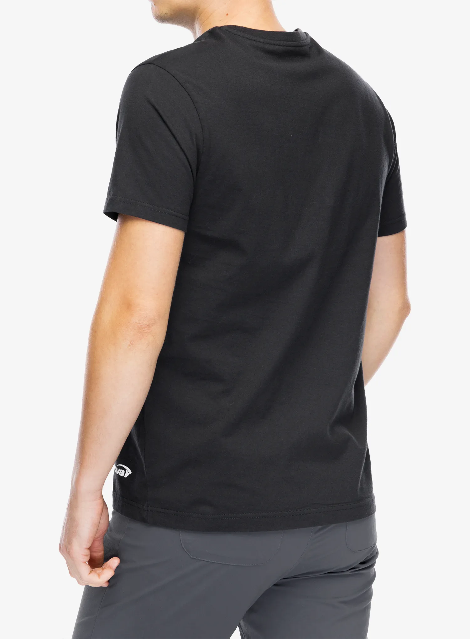 Bavlněné tričko Inov-8 Graphic T-Shirt Footprints - graphite