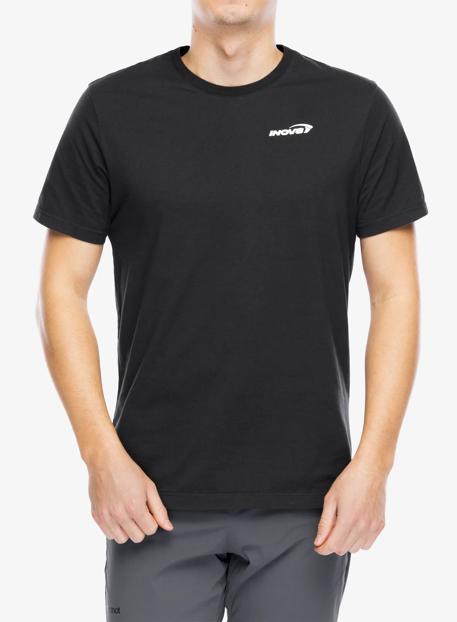 Tričko s potiskem Inov-8 Graphic T-Shirt Mont Blanc - graphite