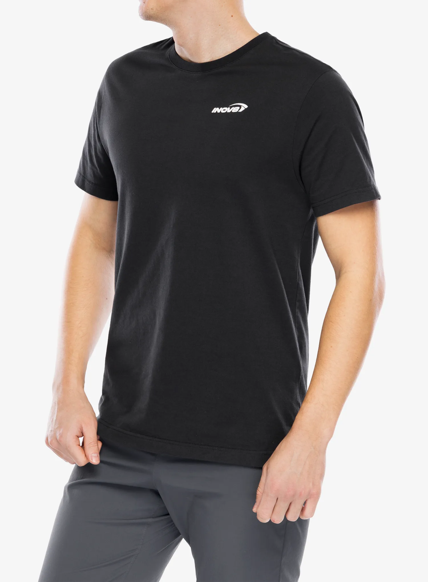 Tričko s potiskem Inov-8 Graphic T-Shirt Mont Blanc - graphite