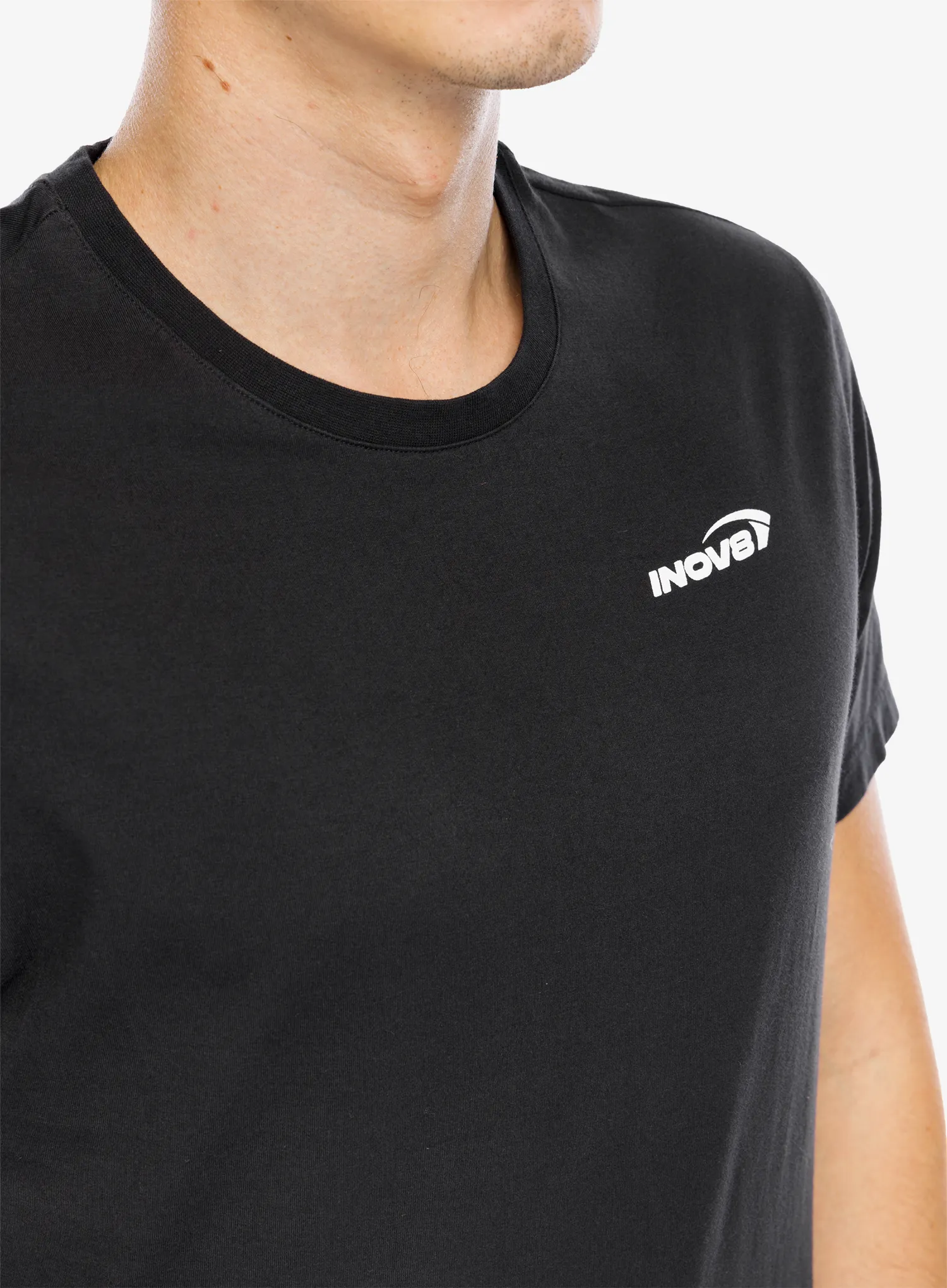 Tričko s potiskem Inov-8 Graphic T-Shirt Mont Blanc - graphite