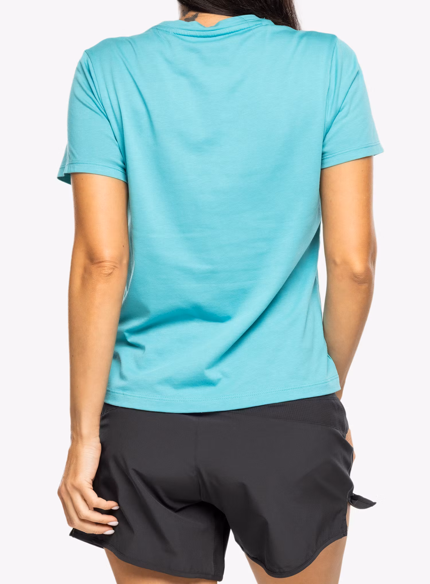 Běžecké tričko dámské Inov-8 Graphic Tee SS Brand - teal