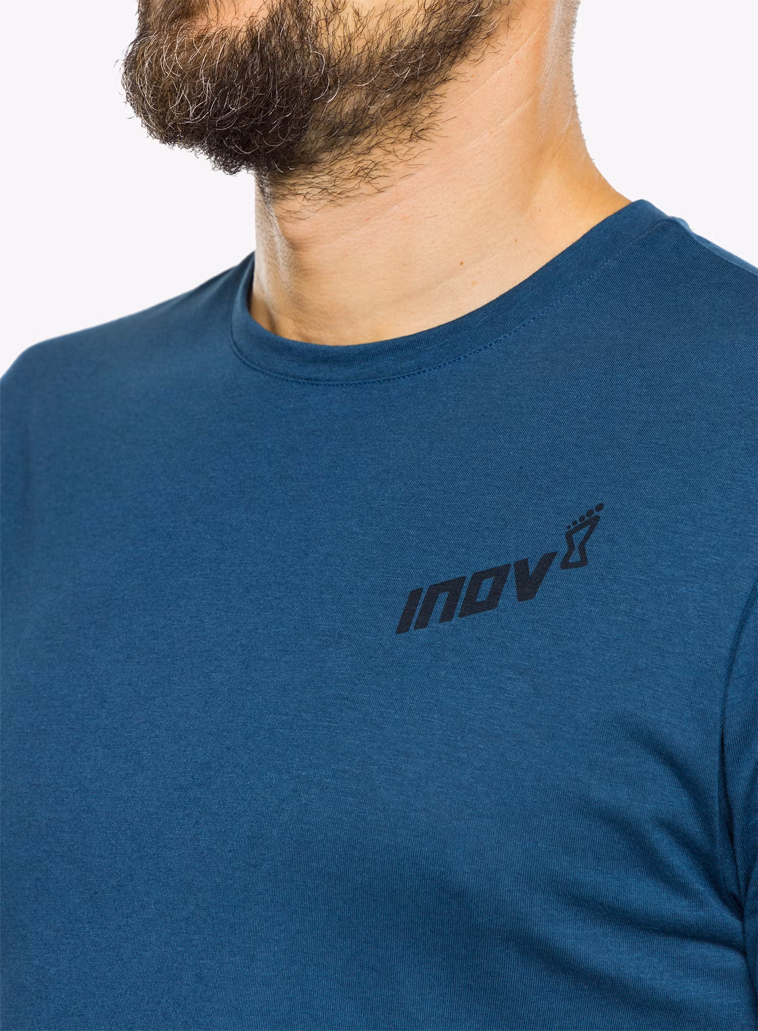 Běžecké triko Inov-8 Graphic Tee SS Forged - navy