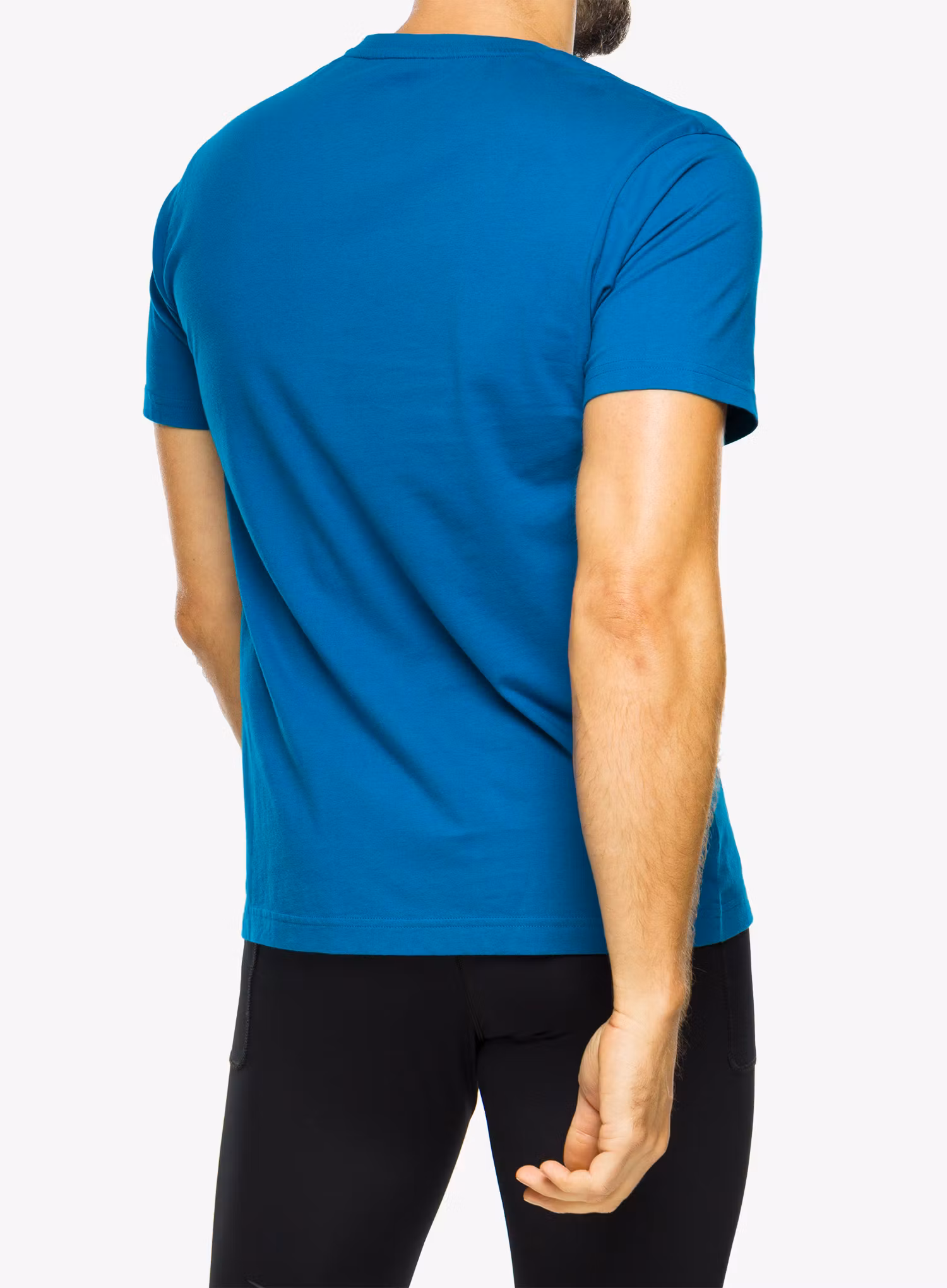 Bavlněné tričko Inov-8 Graphic Tee SS Ridge - blue