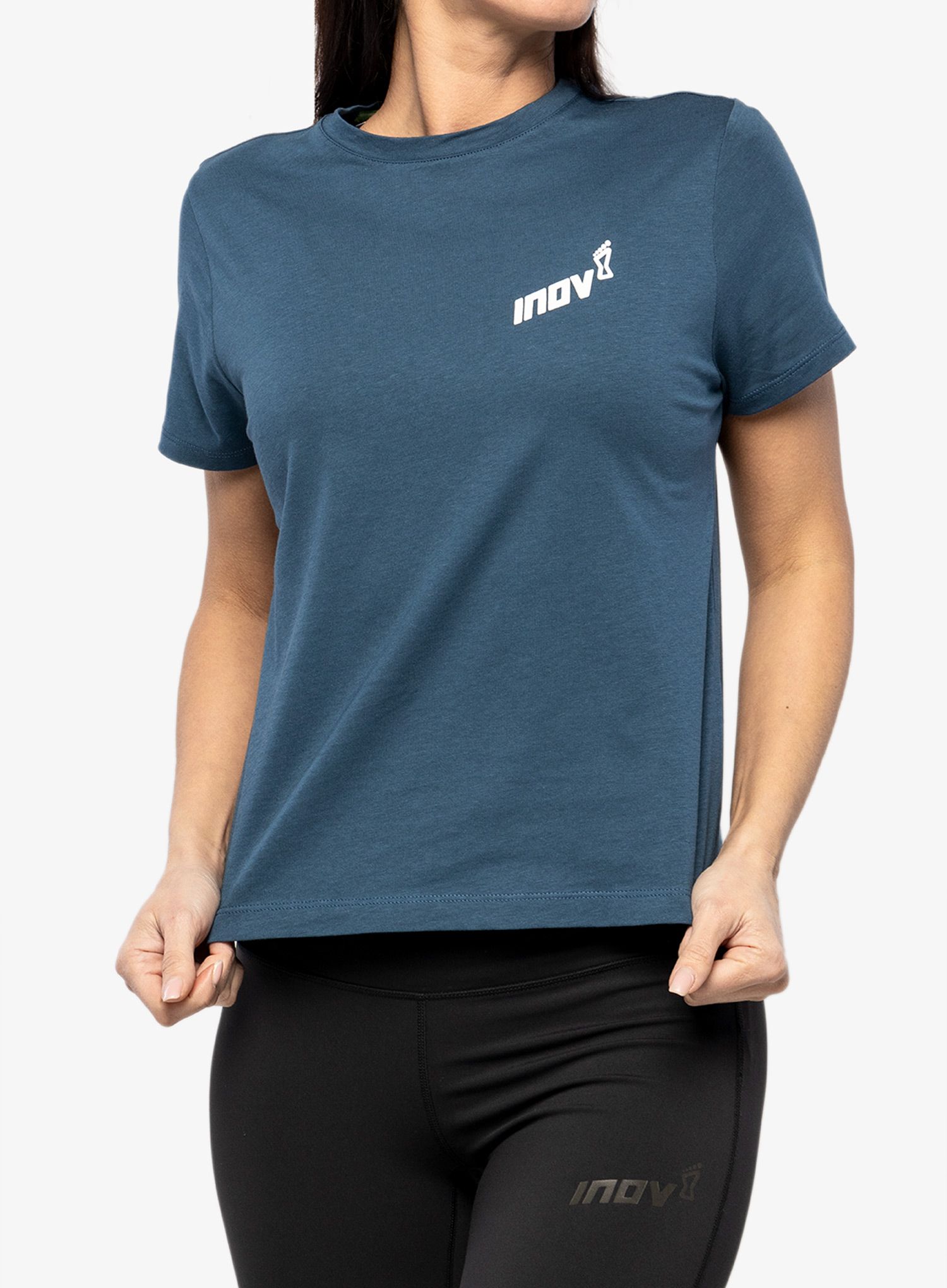 Dámské tričko Inov-8 Graphic Tee SS Skiddaw - navy