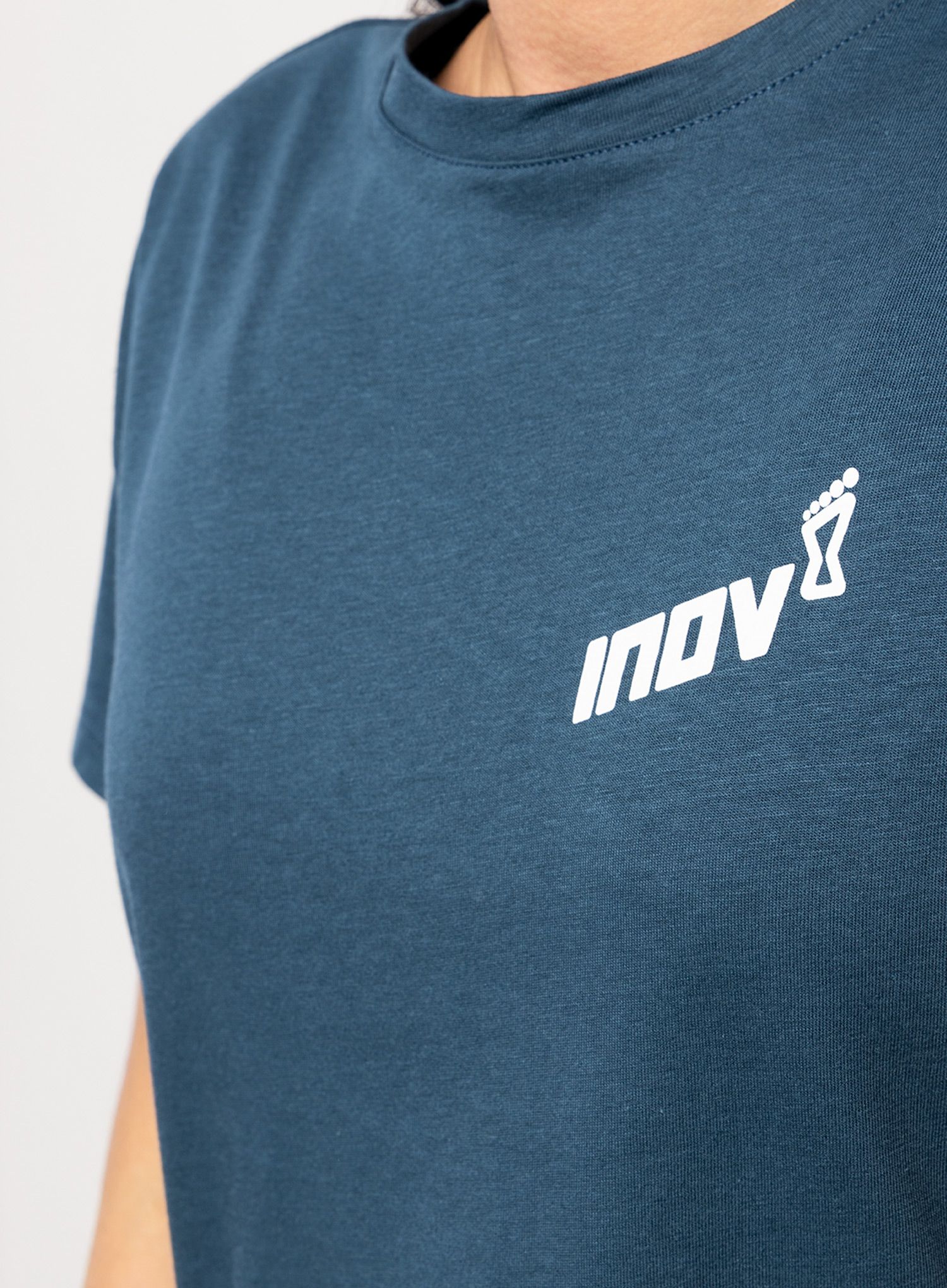 Dámské tričko Inov-8 Graphic Tee SS Skiddaw - navy