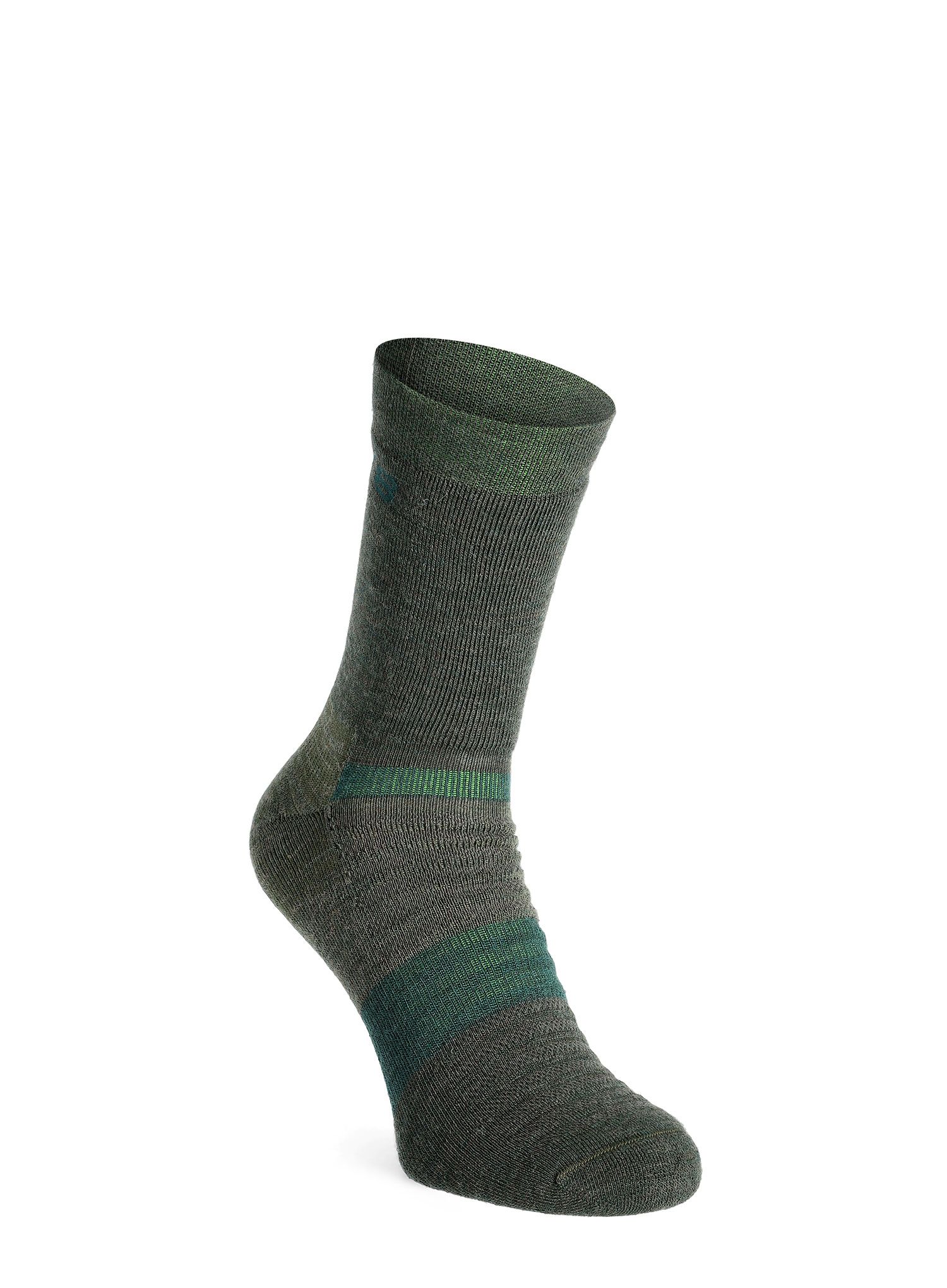 Merino ponožky Inov-8 Merino High - dark green/melange