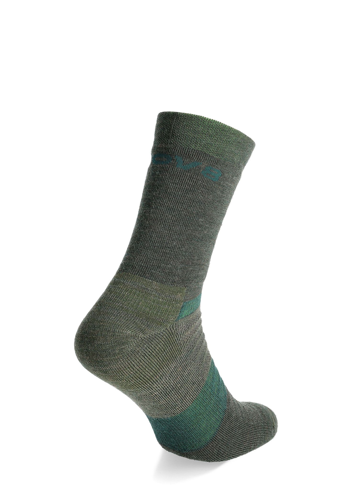 Merino ponožky Inov-8 Merino High - dark green/melange