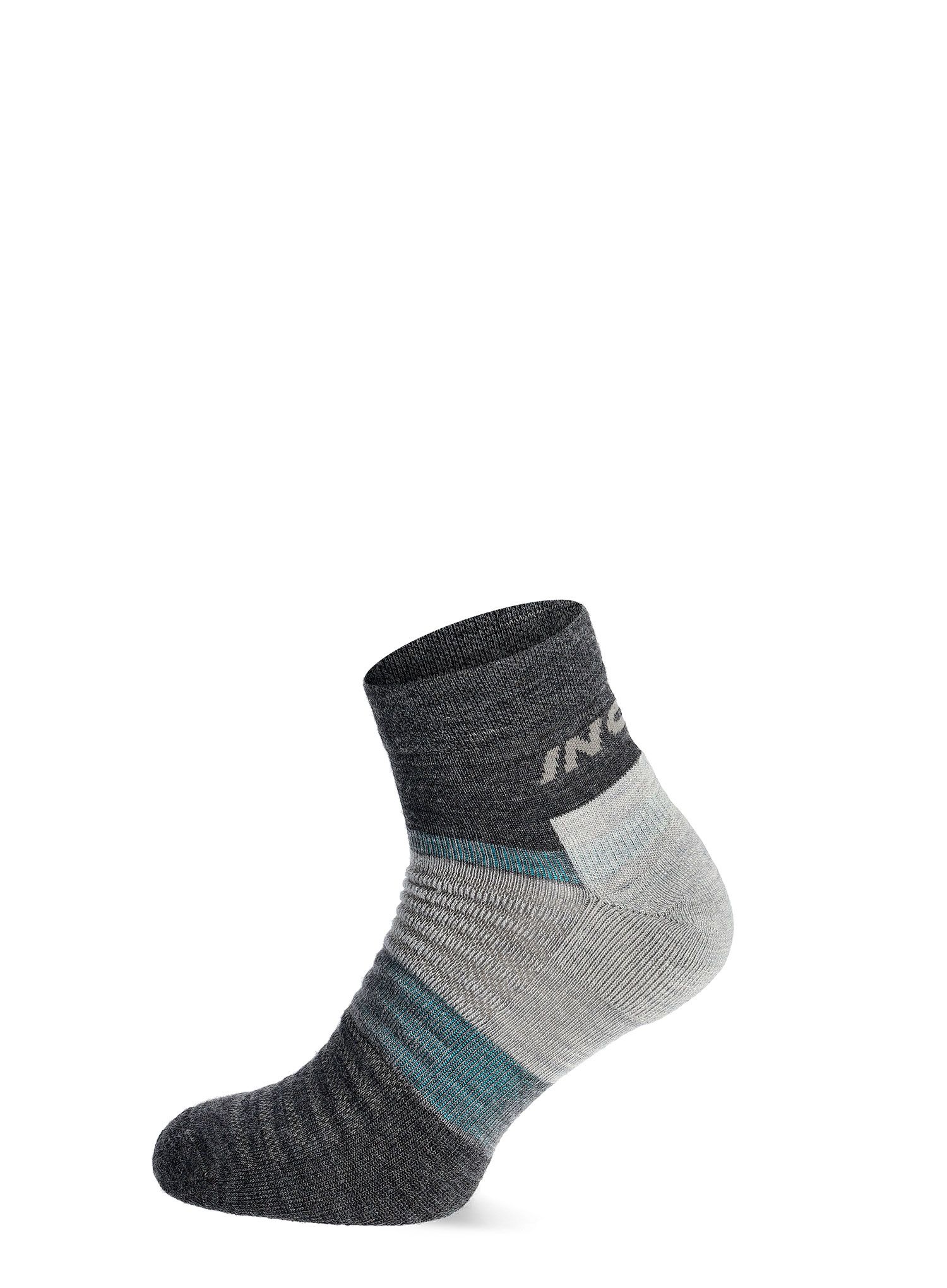 Merino ponožky Inov-8 Merino Mid Sock - grey melange