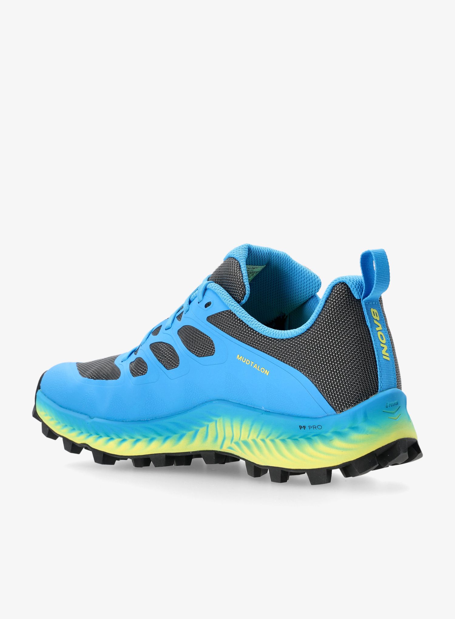 Trailové boty Inov-8 MudTalon Precision - dark grey/blue/yellow