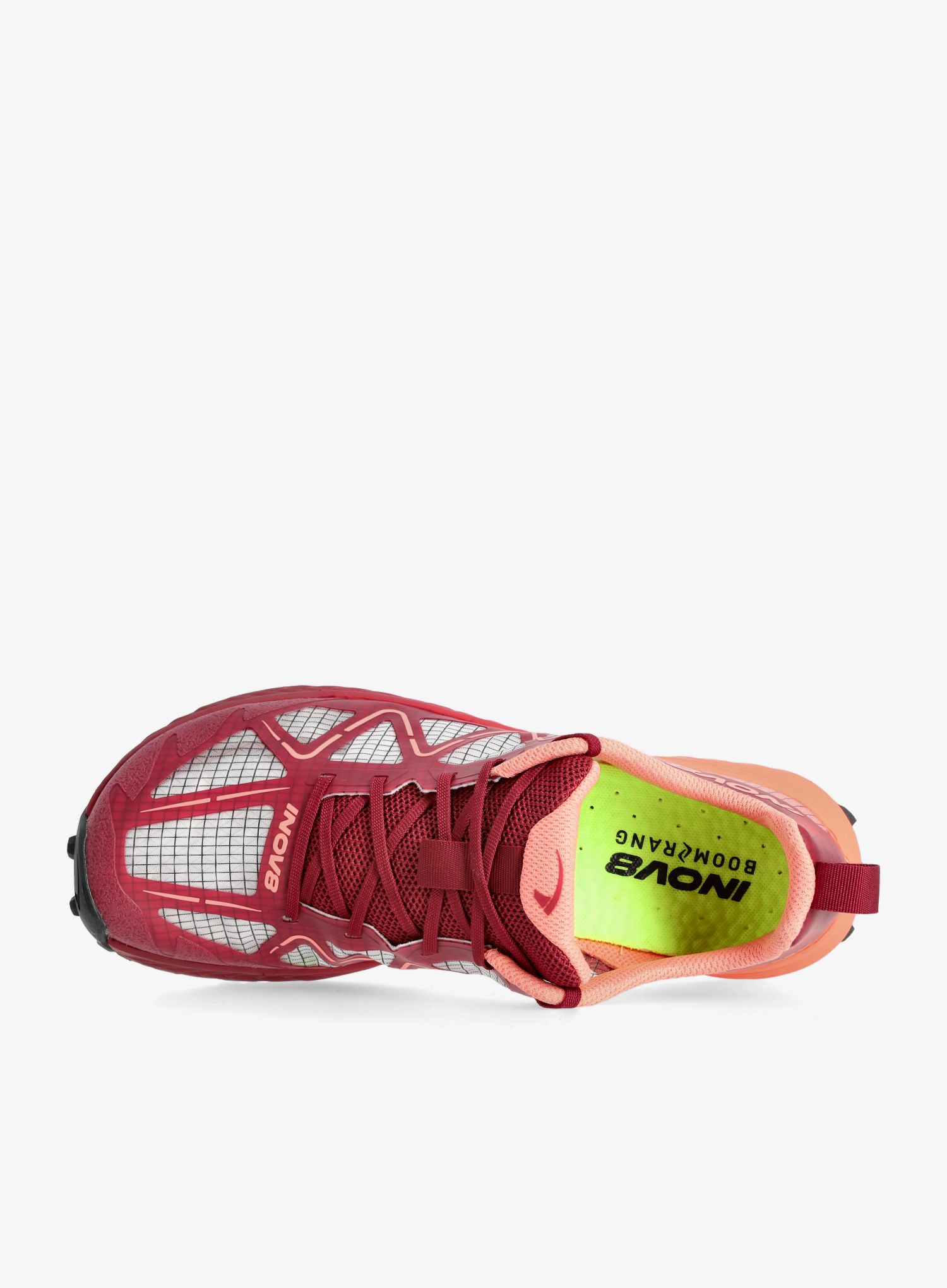 Dámské trailové boty Inov-8 MudTalon Speed Precision - burgundy/coral