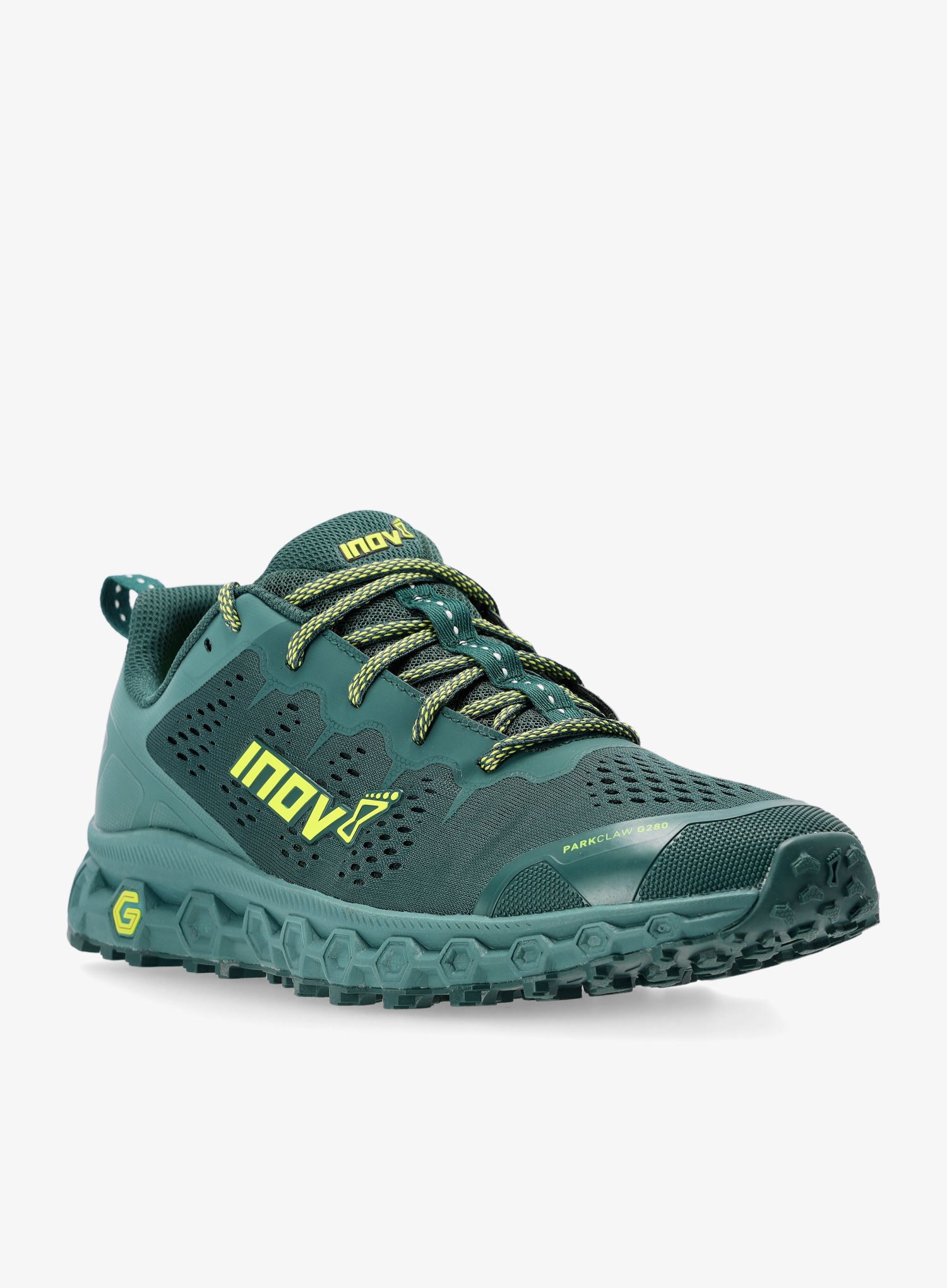 Boty na běhání pánské Inov-8 Parkclaw G 280 - pine/yellow