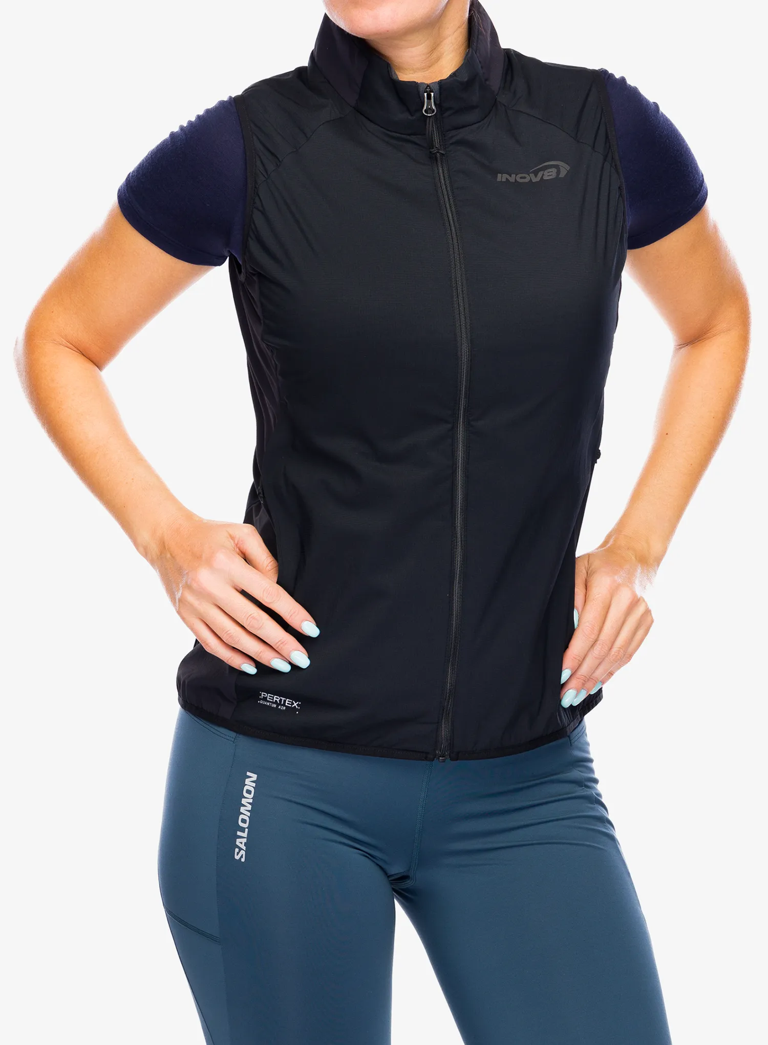 Vesta dámská Inov-8 Performance Hybrid Gilet - black/black