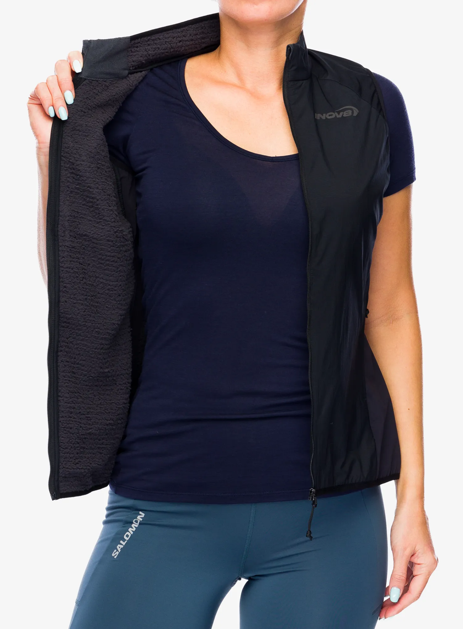 Vesta dámská Inov-8 Performance Hybrid Gilet - black/black