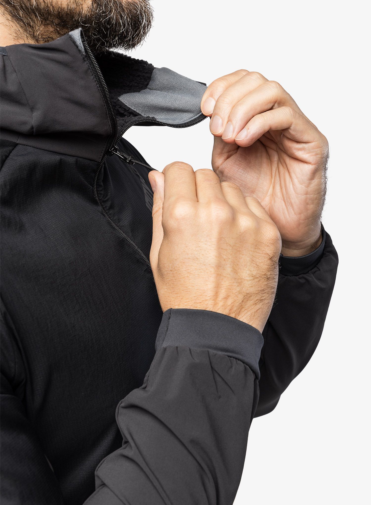 Bunda Inov-8 Performance Hybrid Jacket - black/graphite