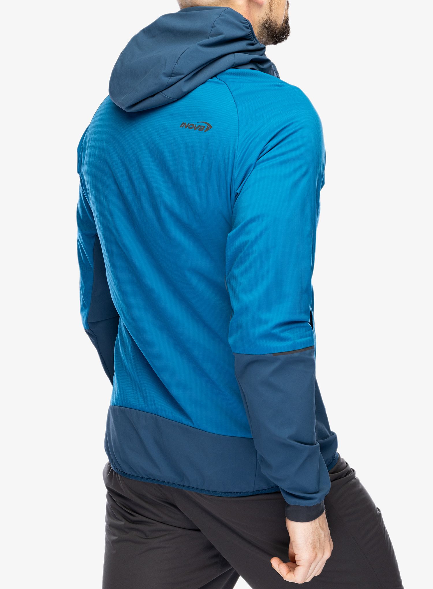 Zateplená bunda Inov-8 Performance Hybrid Jacket - blue/navy