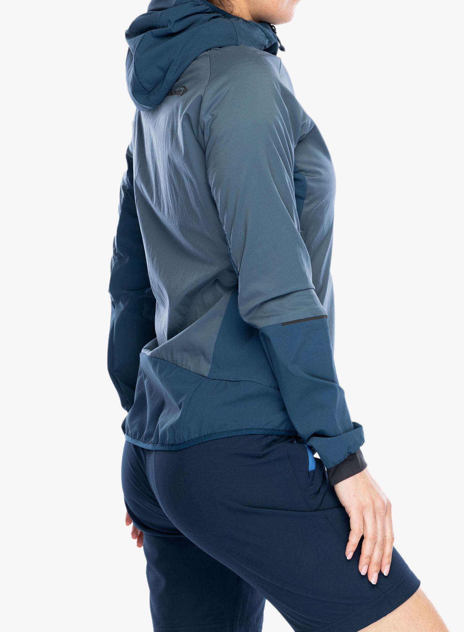 Zateplená bunda dámská Inov-8 Performance Hybrid Jacket - slate/navy