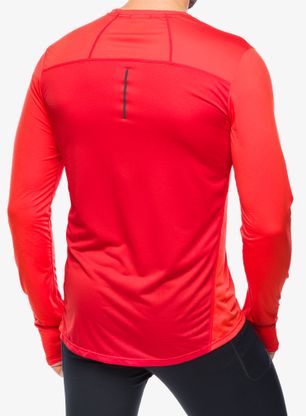 Mikina na běh Inov-8 Performance Long Sleeve - fiery red/red