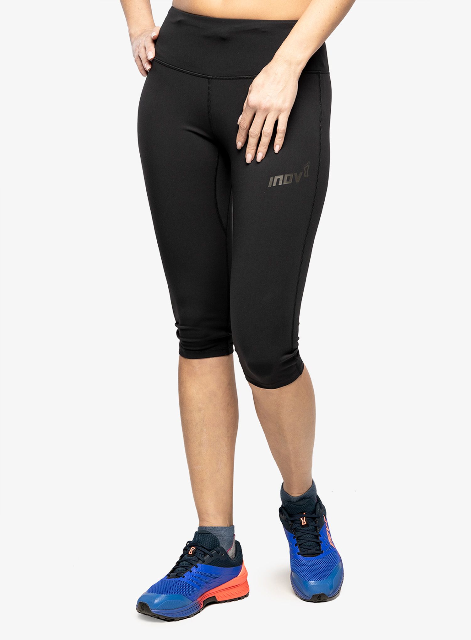 Dámské běžecké legíny Inov-8 Race Elite 3/4 Tight - black
