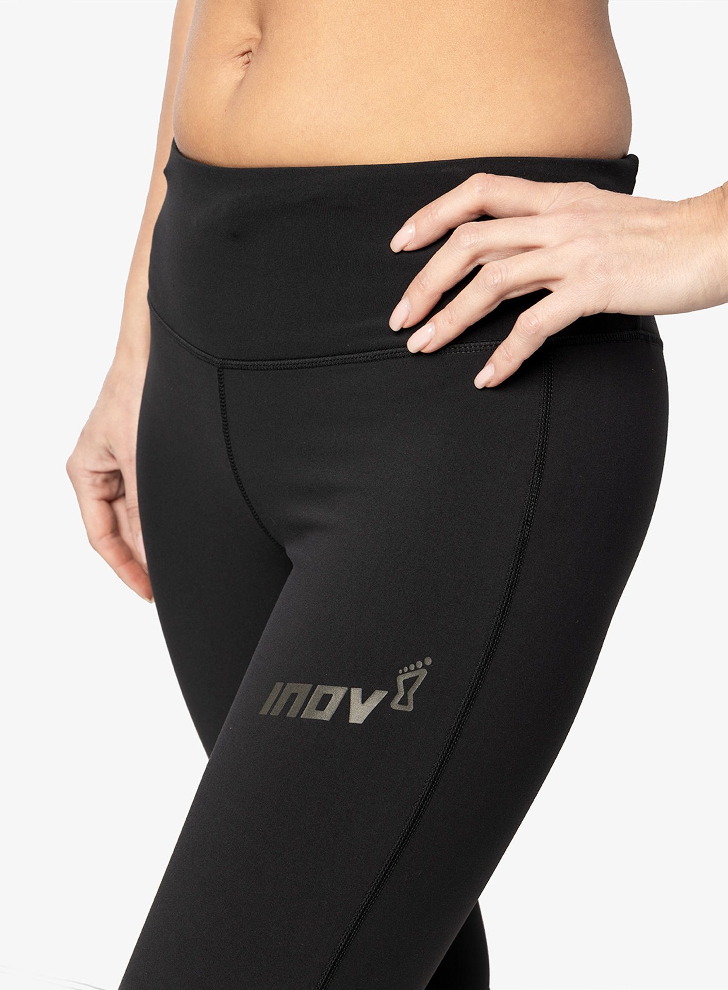 Dámské běžecké legíny Inov-8 Race Elite 3/4 Tight - black