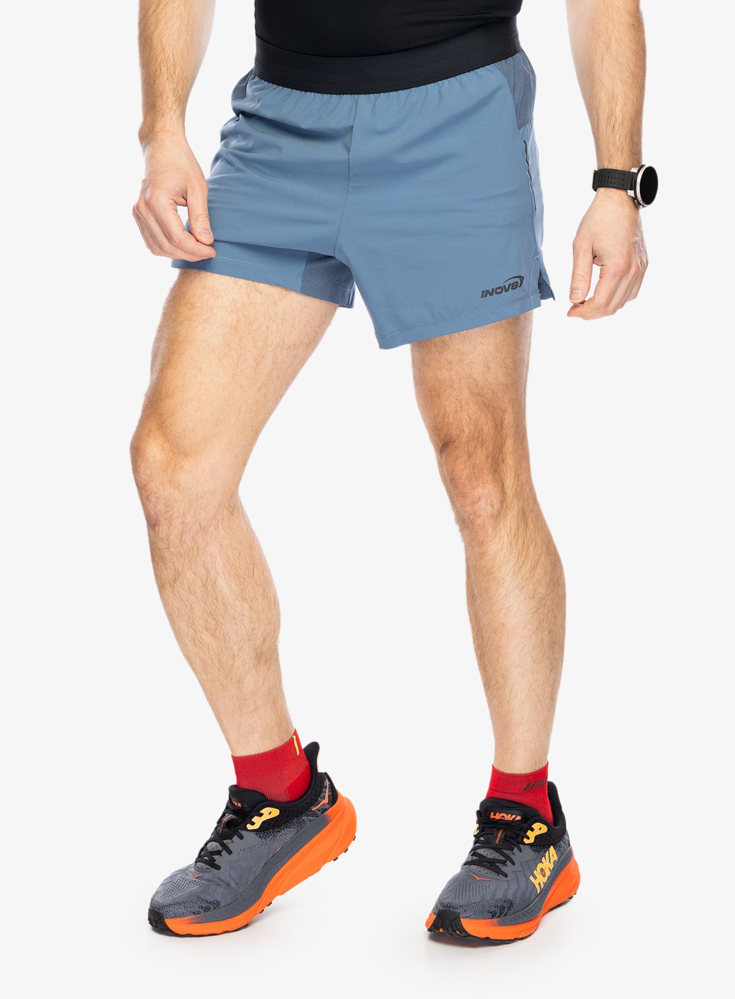 Pánské kraťasy Inov-8 Race Elite 5 Short - slate
