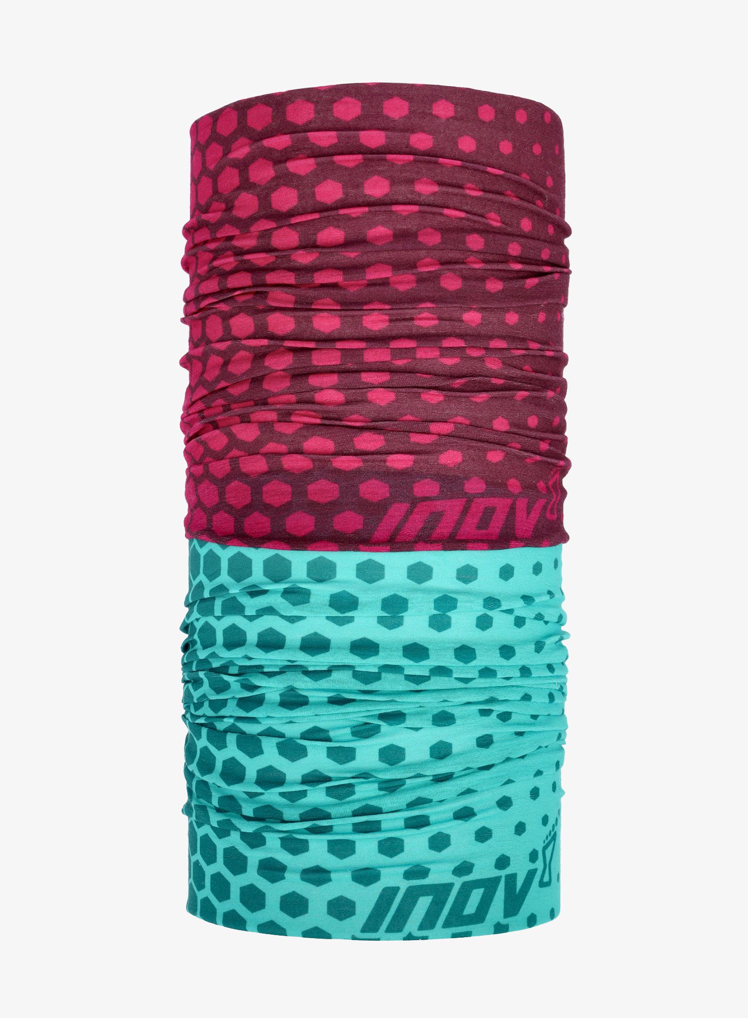 Multifunkční šátek Inov-8 Snood 2-Pack - teal/purple