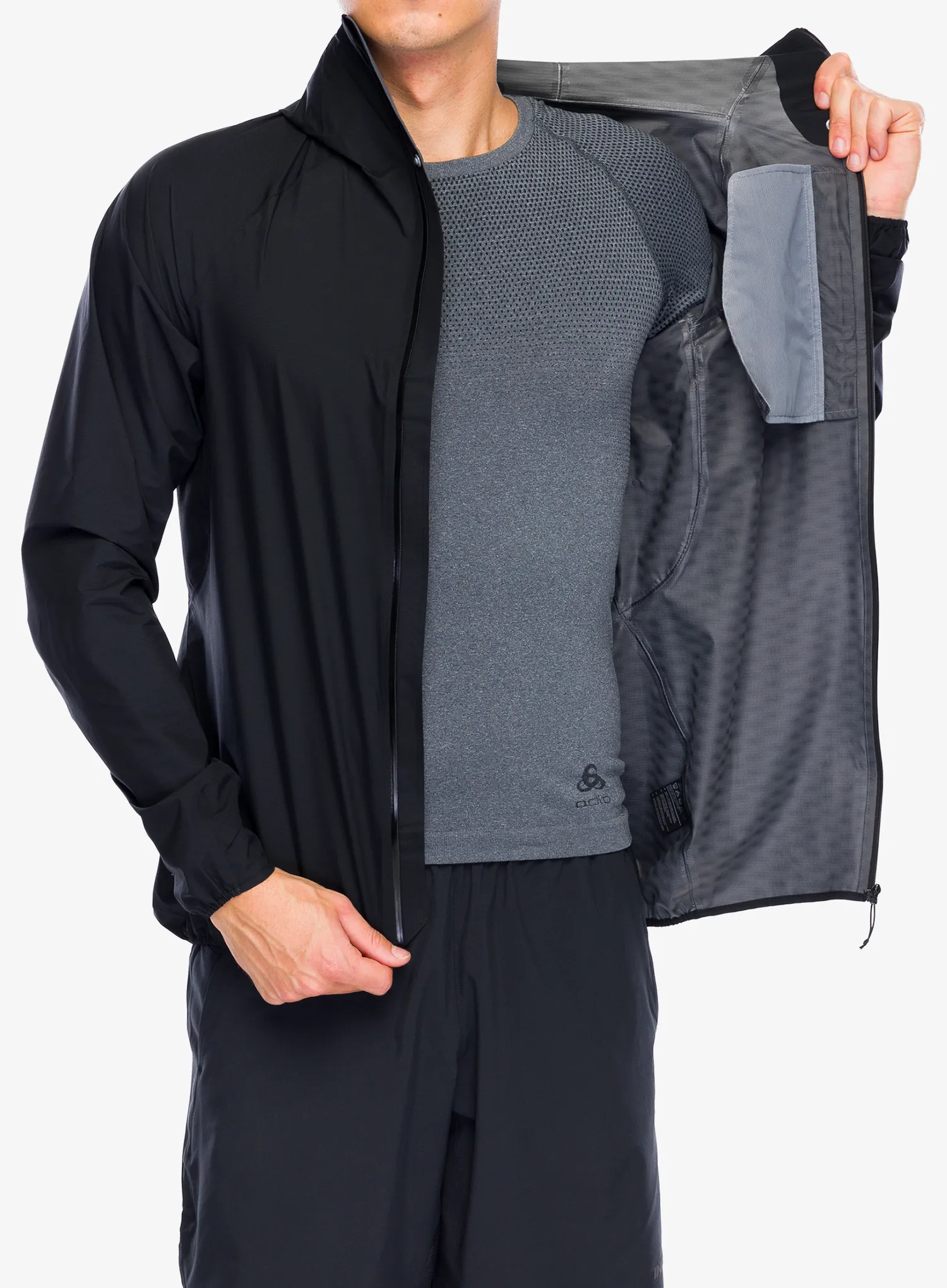 Bunda do deště Inov-8 Stormshell FZ V2 - black
